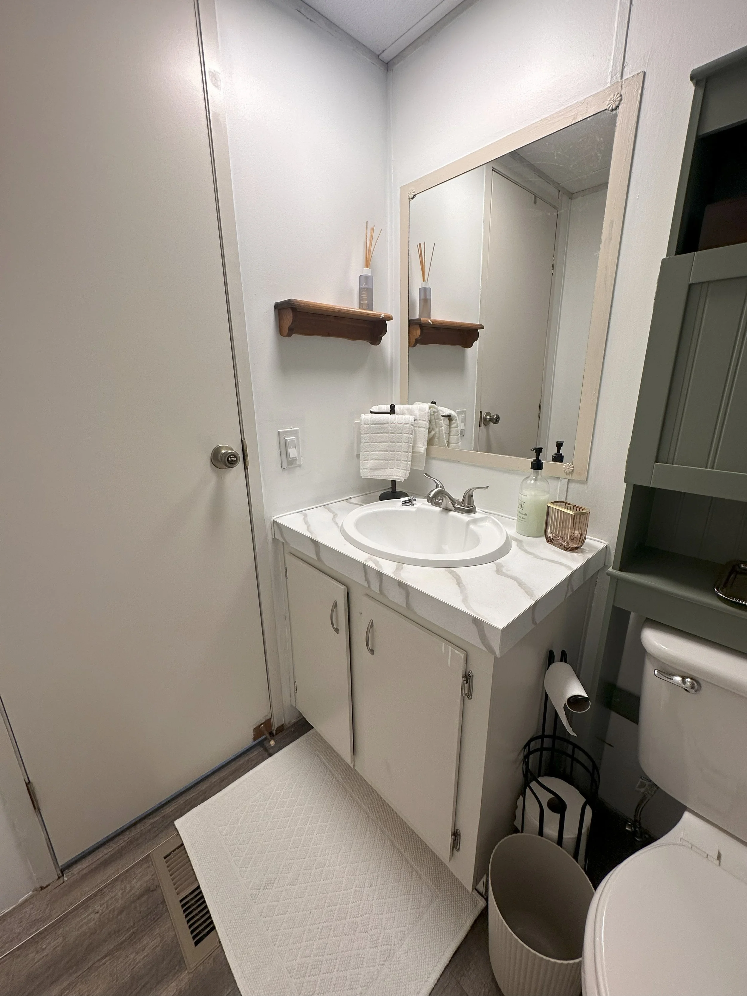 River Rental Reveal: The Bathroom