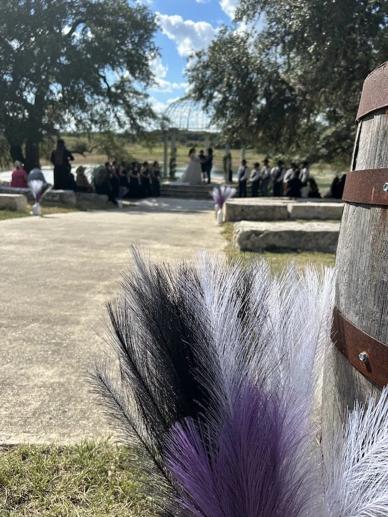 Love, Laughter, and a Little Sparkle: A Purple & Black Wedding at Carriage Hills Ranch