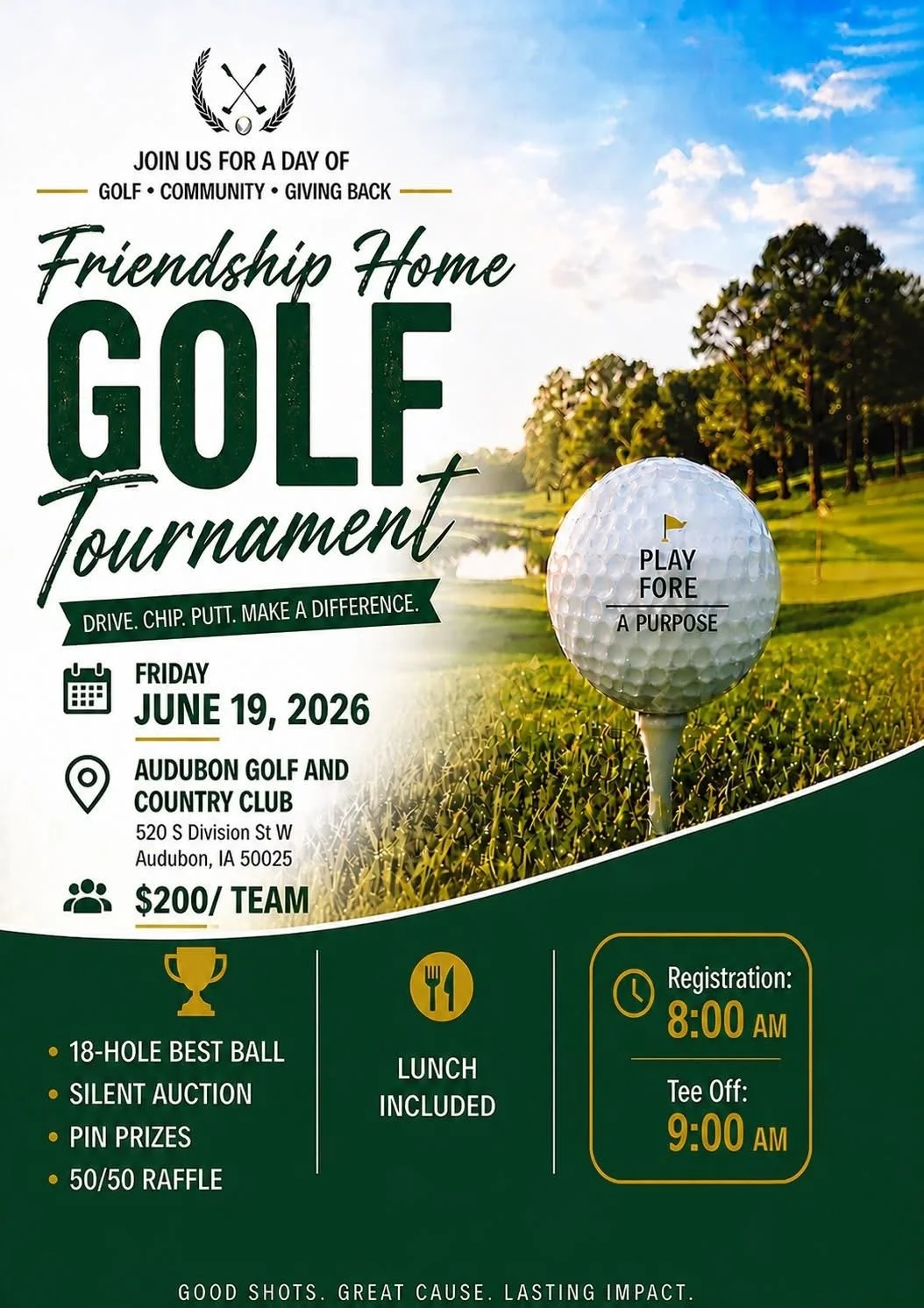 Friendship Home Tournament