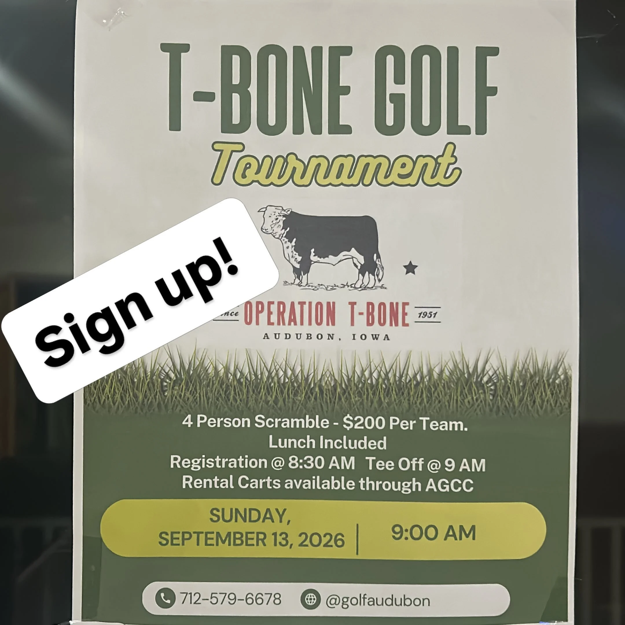 Space is still available! No need to be a member to have some fun! Last tournament of the season.#golfaudubon