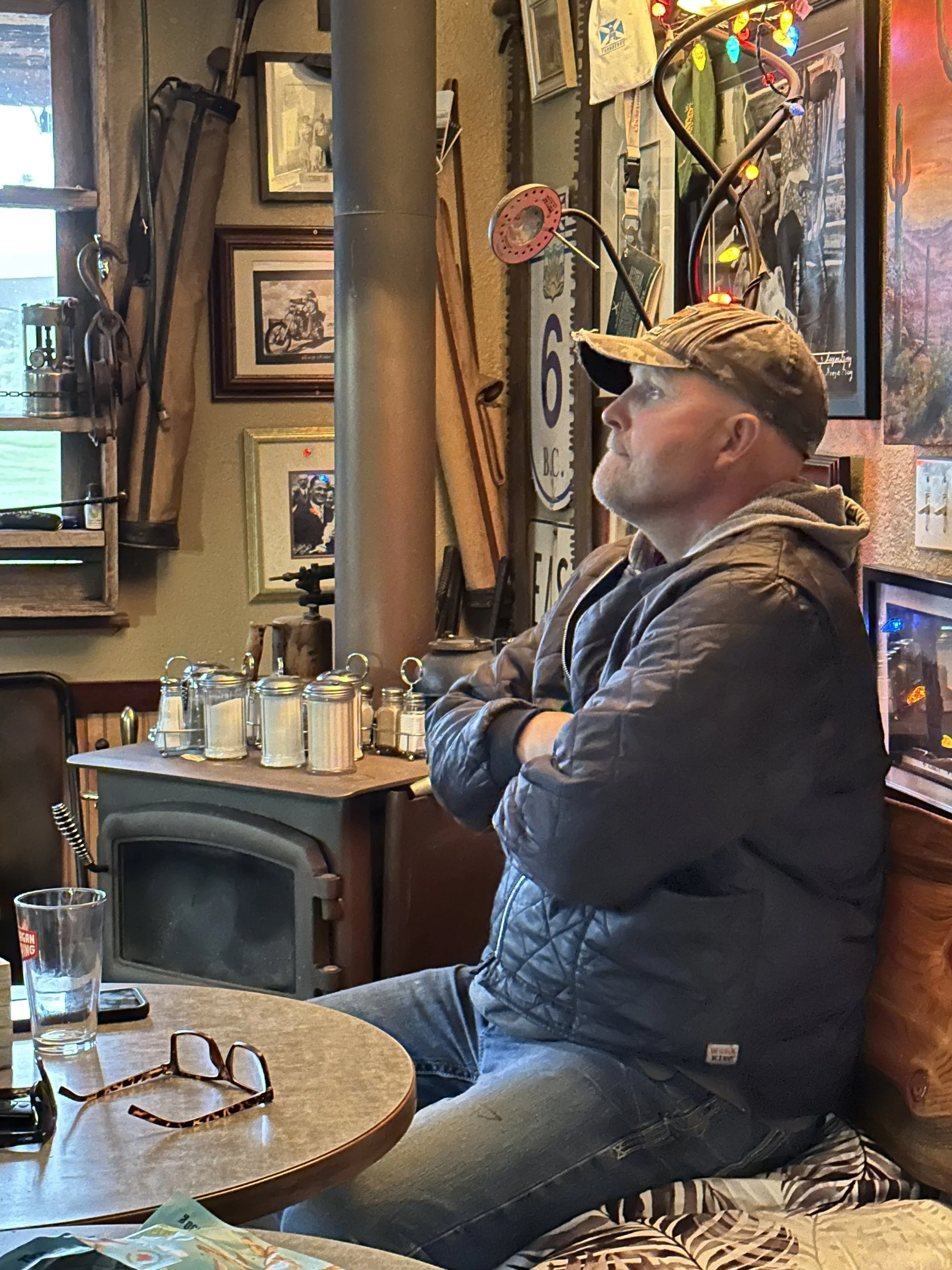 Brian Gatzke at the Roadhouse Cafe