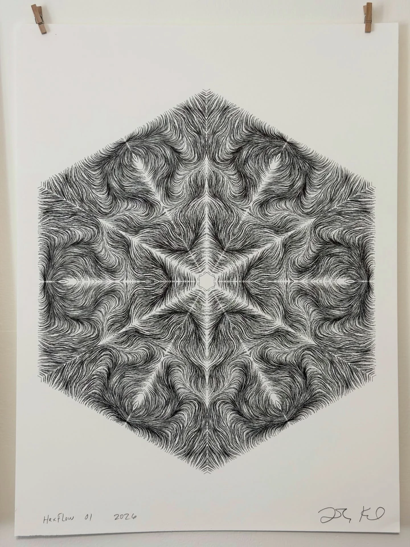 I&rsquo;m really excited about the new algorithmic drawings I&rsquo;ve produced this month. I&rsquo;ve been working with AI-assisted coding tools to write custom software in Processing that authors SVG files, which are then executed as drawings by my