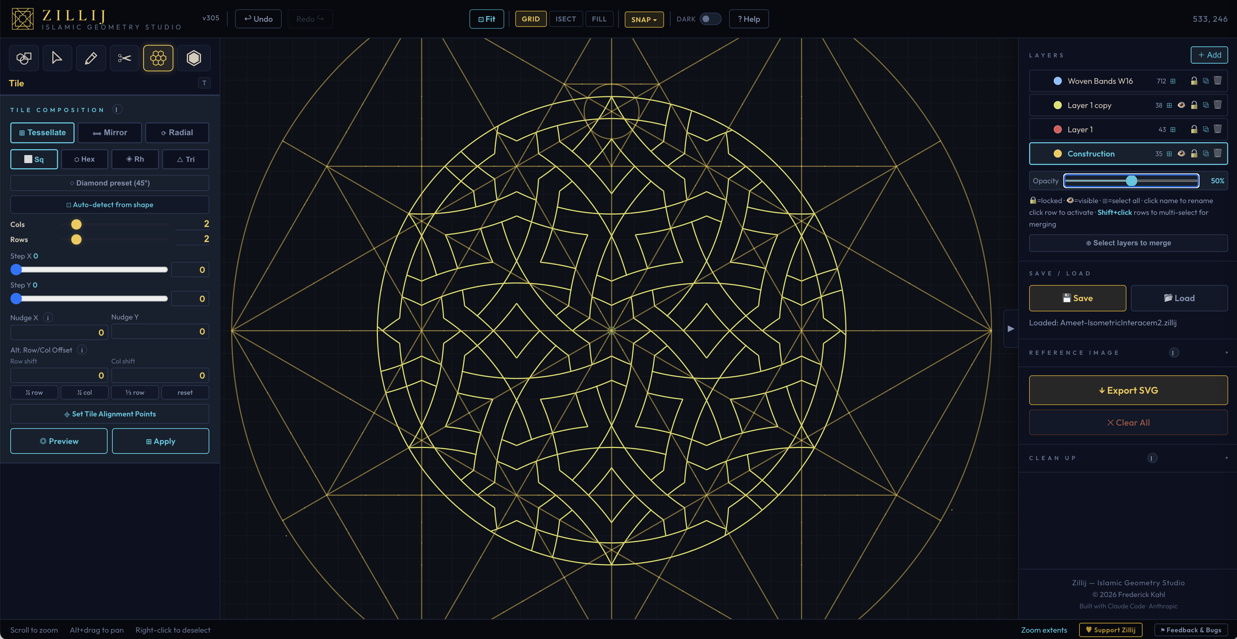Introducing Zillij: The Islamic Geometry Studio I Couldn't Buy, So I Built It