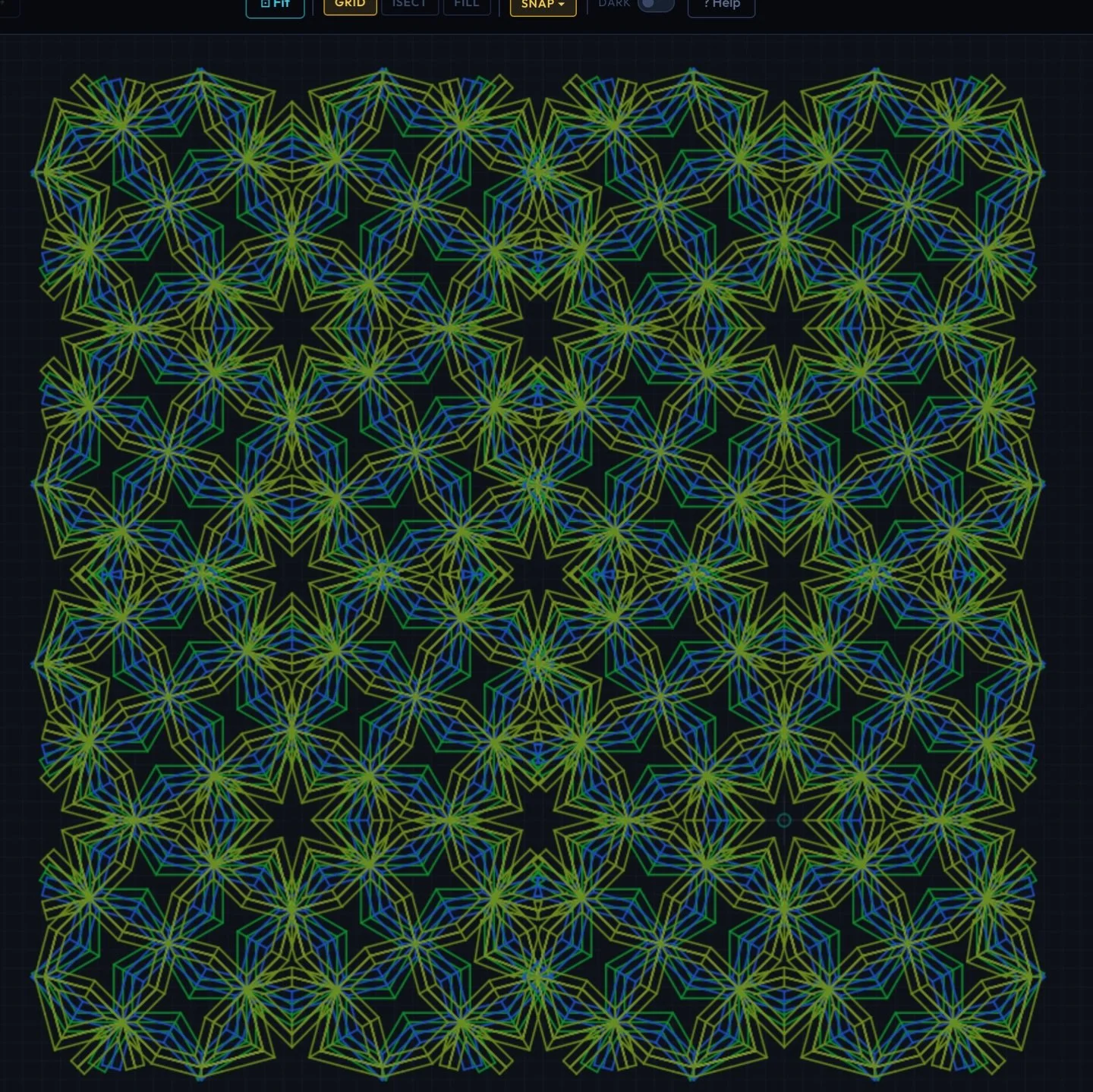 Some patterns I am creating with my Islamic Geometry Tool Zillij, a software I have been writing with @claudecodeoficial, derived from patterns taught by @ambigraph. Excited to be back to working on Zillij and to be making something with it! Eventual