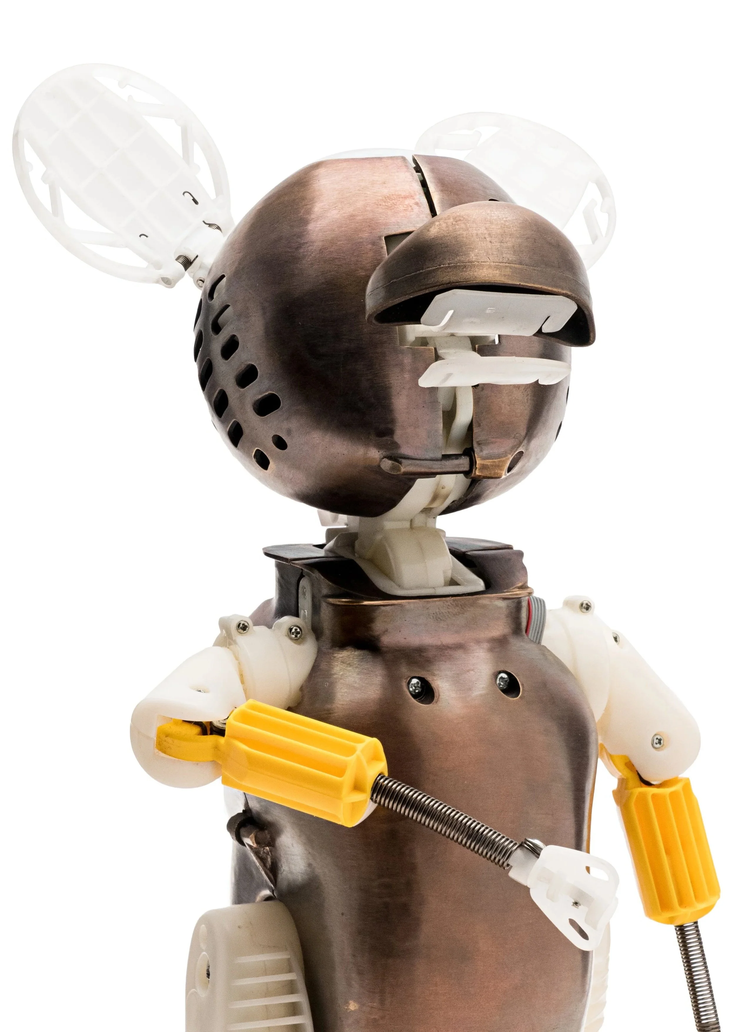 Bronze Mickey, detail