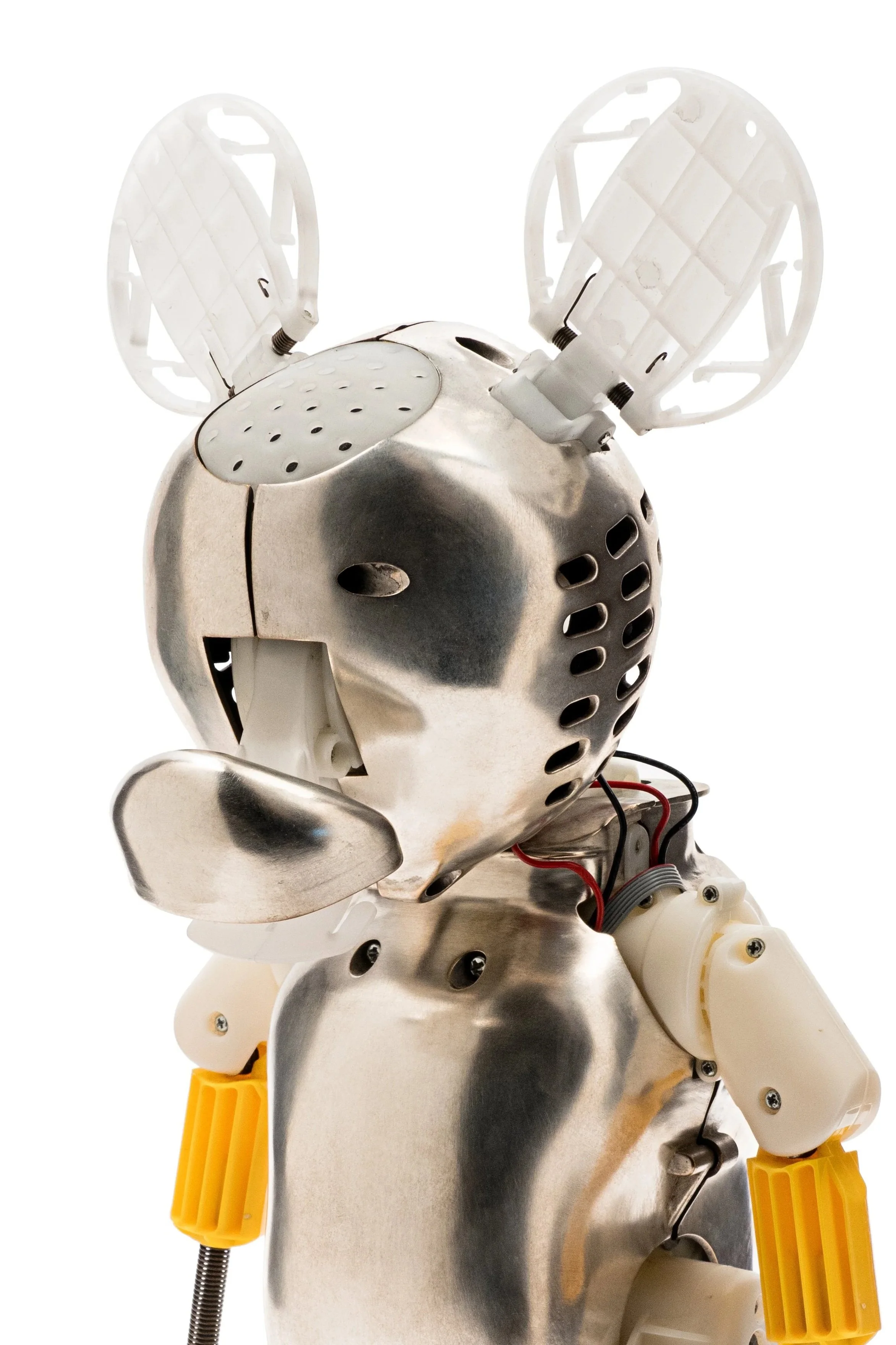 Silver Mickey detail