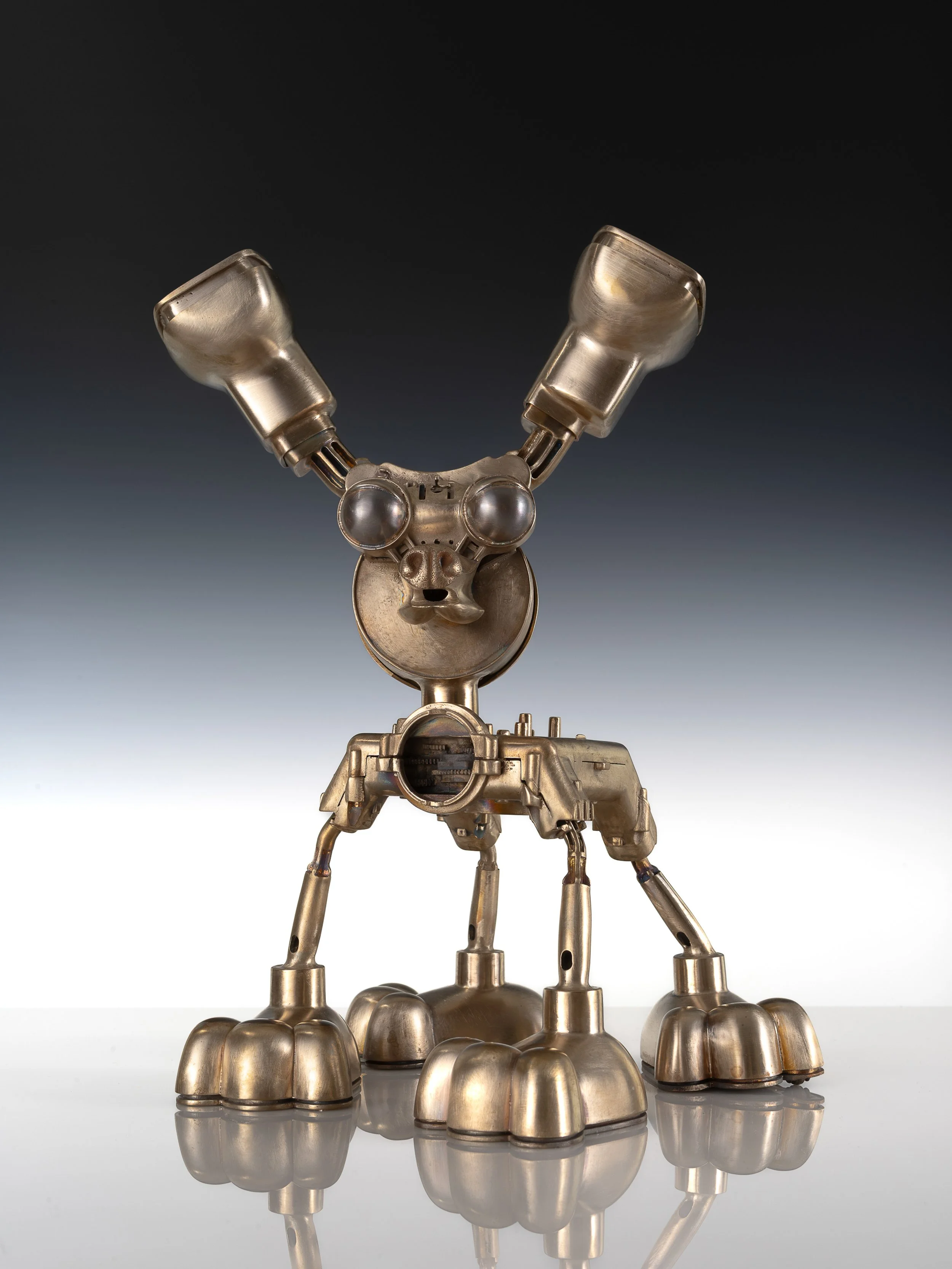 Chimera, 2025, bronze, 14.25" x 12.5" x 9.5"