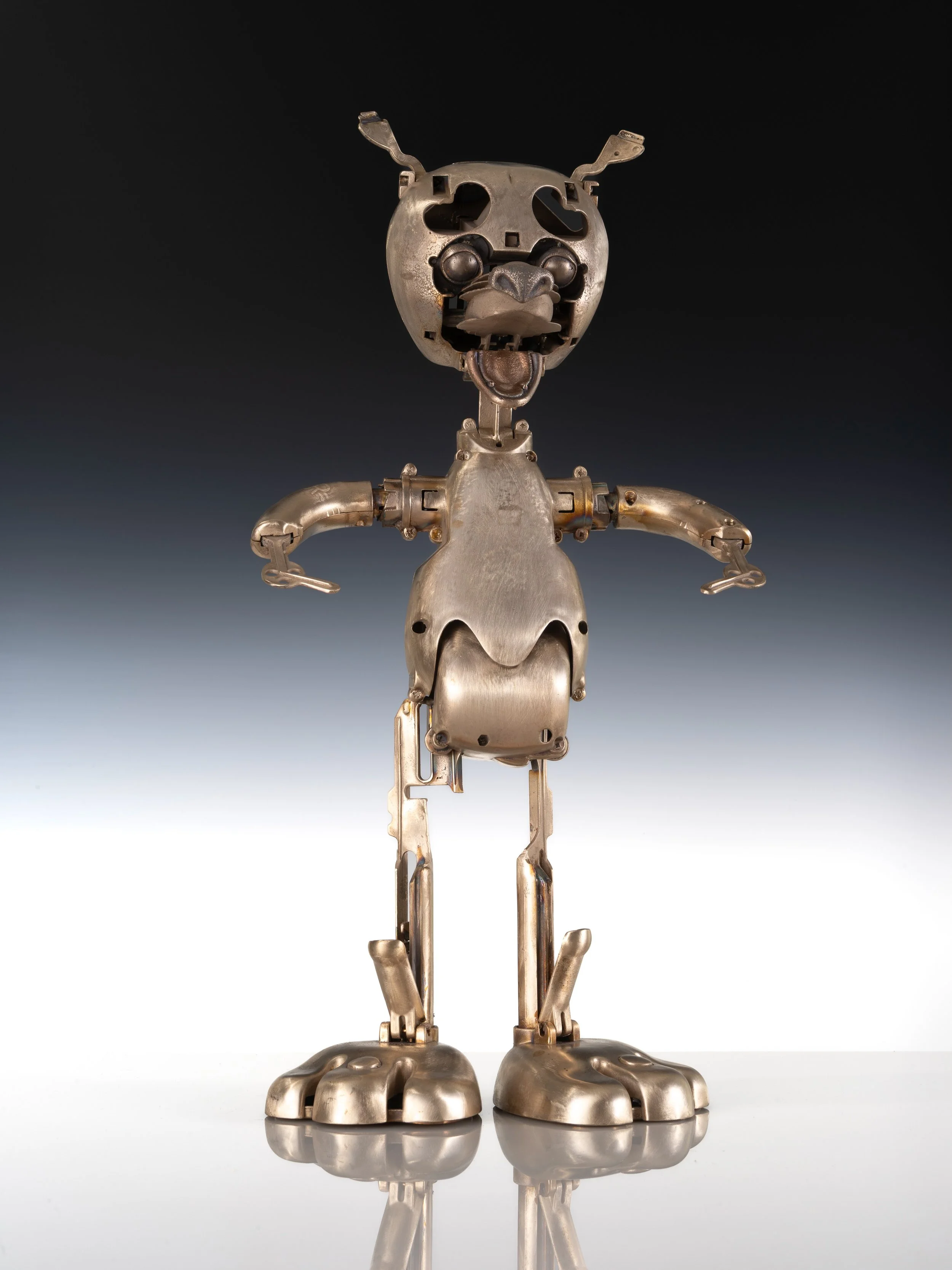 Arboreal Architect, 2025, bronze, 18.25" x 10.25" x 6.5"