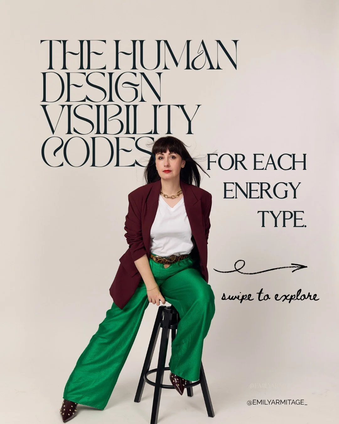 Here&rsquo;s the vibe of visibility for the five energy types in Human Design.

They all hold distinct frequencies 🚀🦐🍄🍕🫥

Drop me an emoji below that describes yours&hellip;.