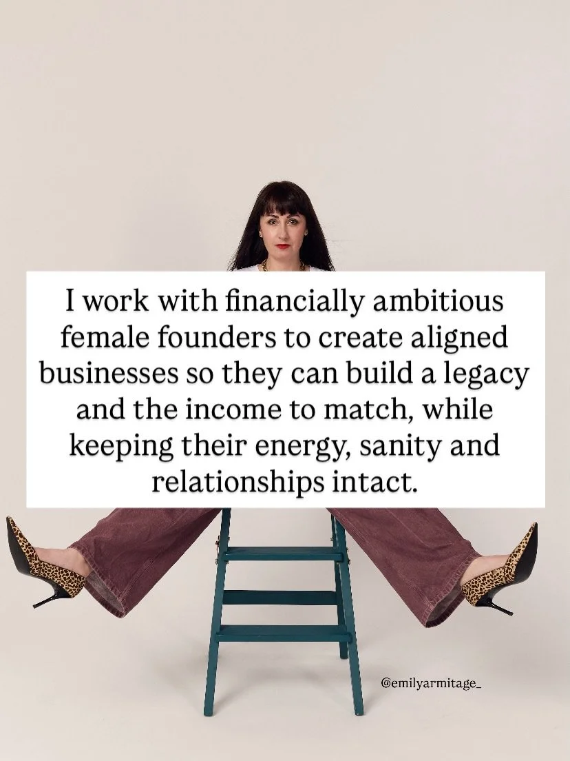 The ease you&rsquo;re craving cannot come through if your business isn&rsquo;t aligned with who you are.

It cannot come through if every bit of your business setup isn&rsquo;t aligned with who you are as a person. 

The single best thing you can do 