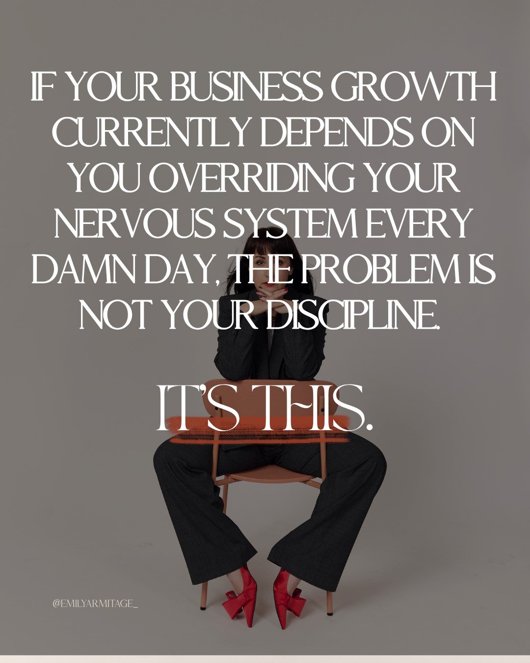 I see so many women trying to scale businesses built around survival-mode and eventually, the nervous system pushes back. Ask me how I know 👀

Inside an Alignment Hour, we look at where your business is creating unnecessary pressure and how to build