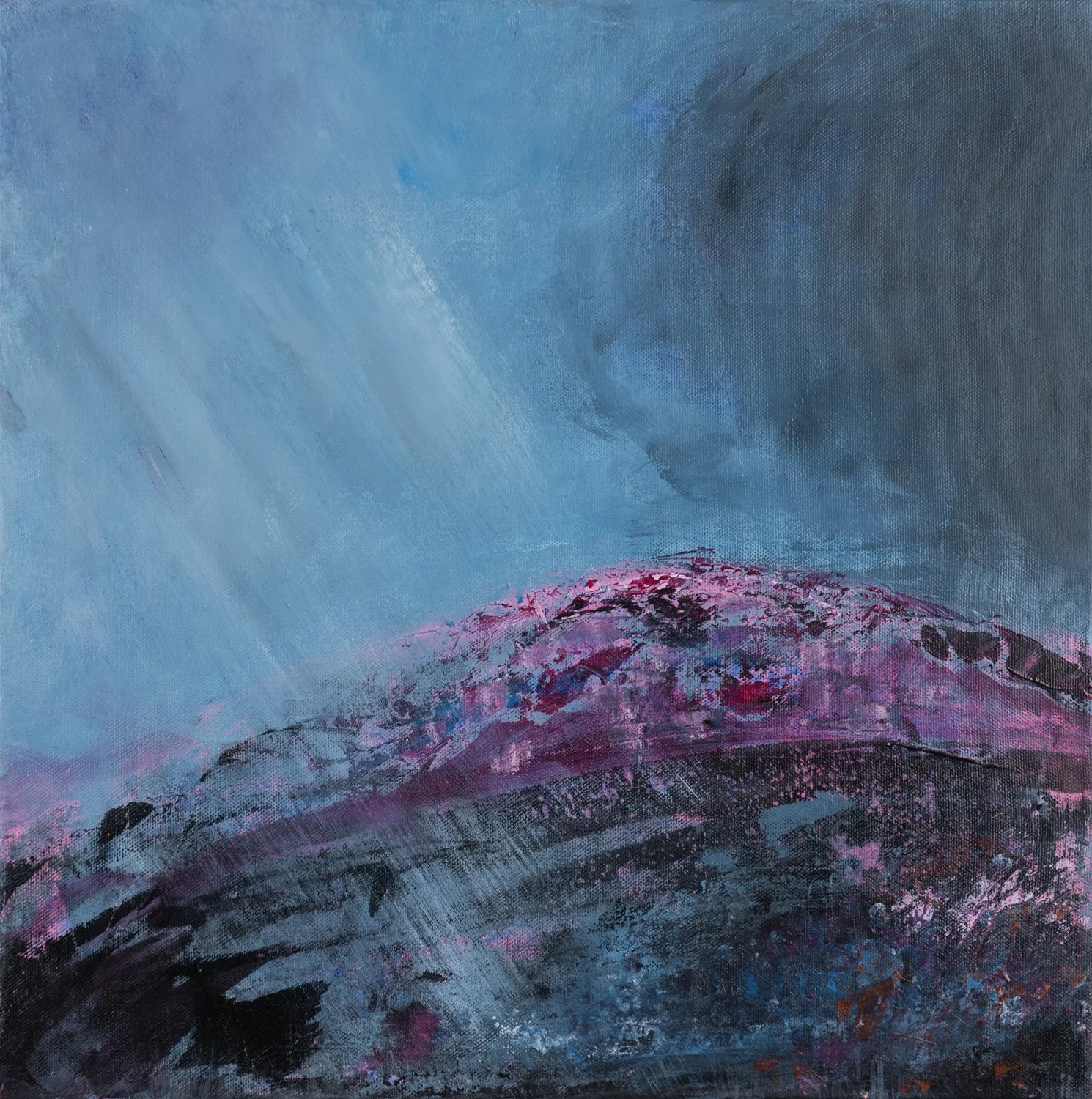 Weathered, acrylic on canvas, 40 x 40cm, framed : €495