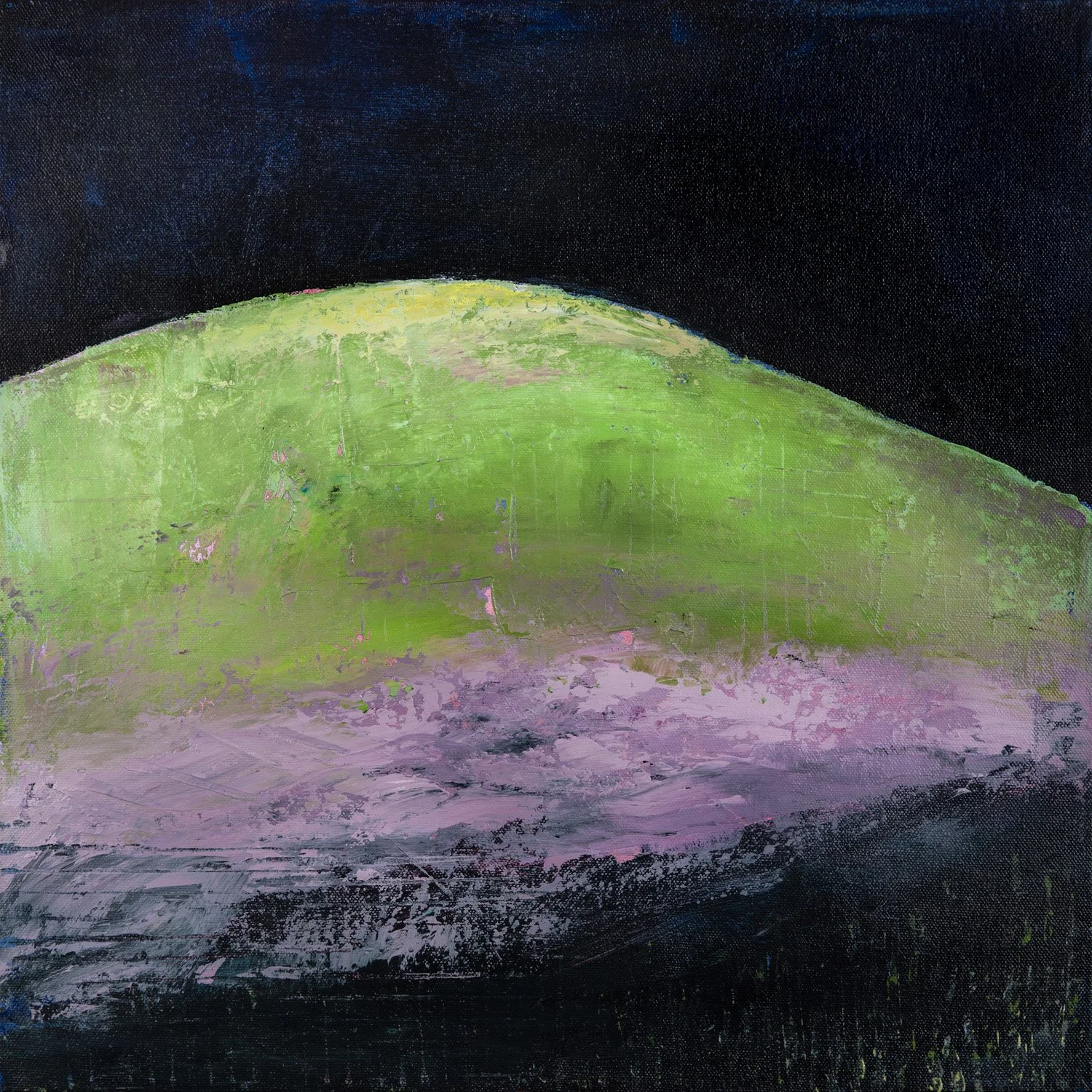 Shadow tide, acrylic on canvas, 40 x 40cm, framed : €495