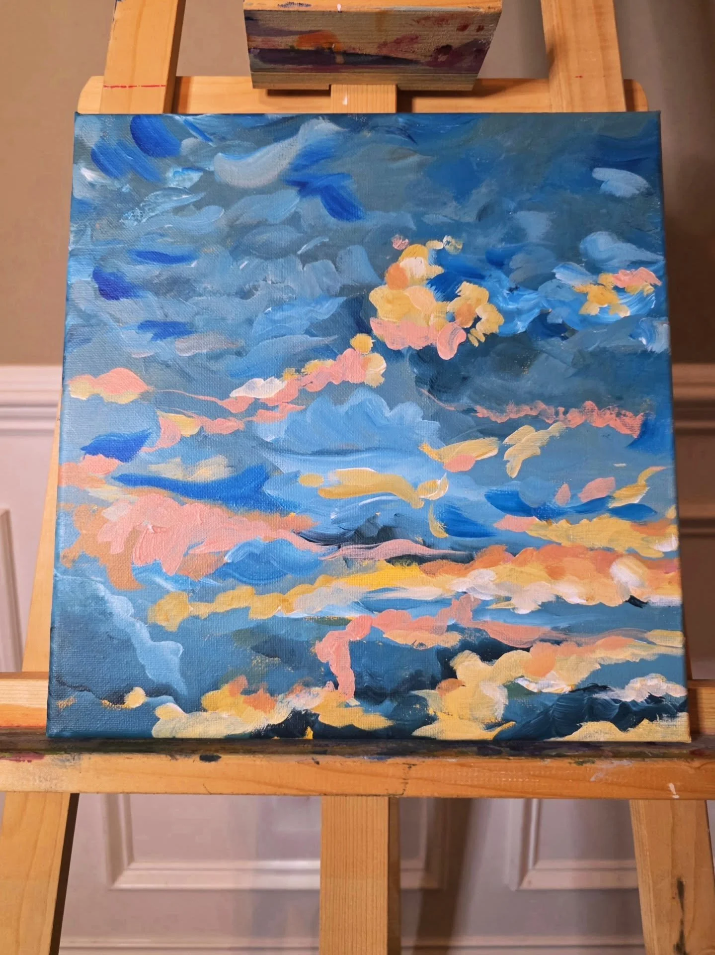 "The Golden Hour", acrylic on canvas, 12"x12", 2026

#atlantaartist #artoftheday #artist #humanart #cloudlovers