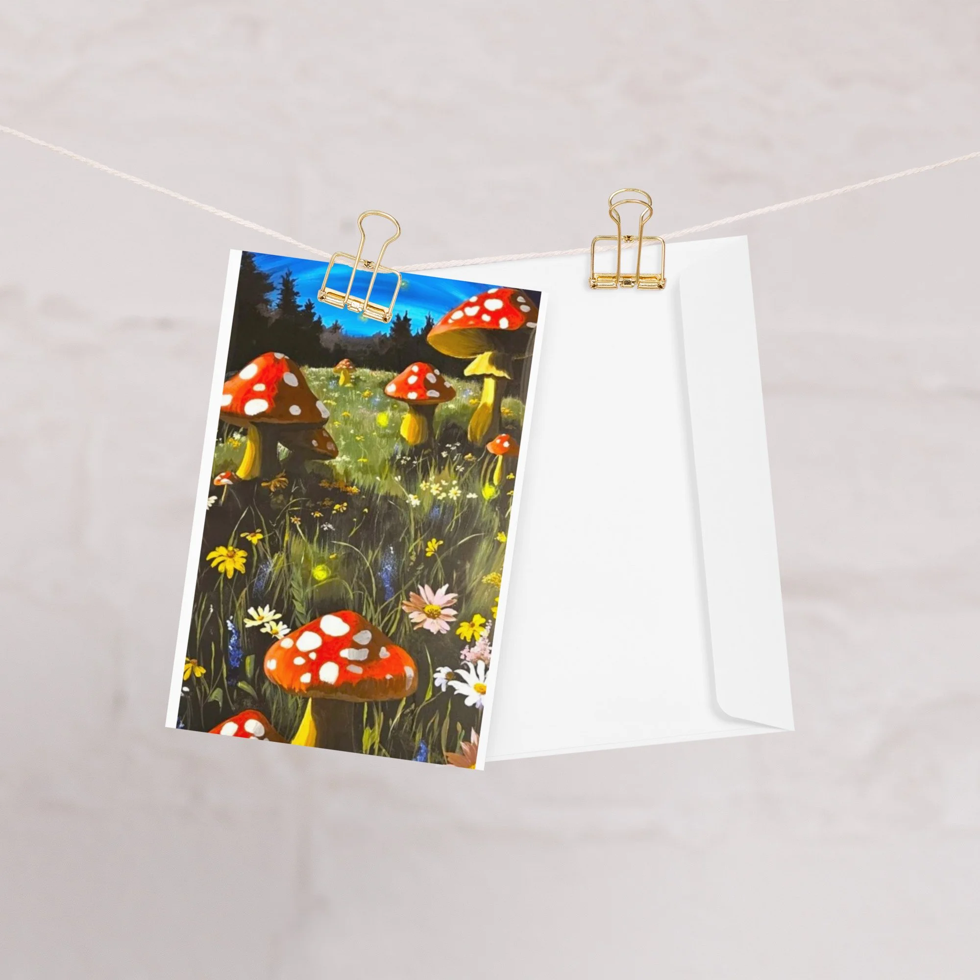 Midsummer Night Greeting Card