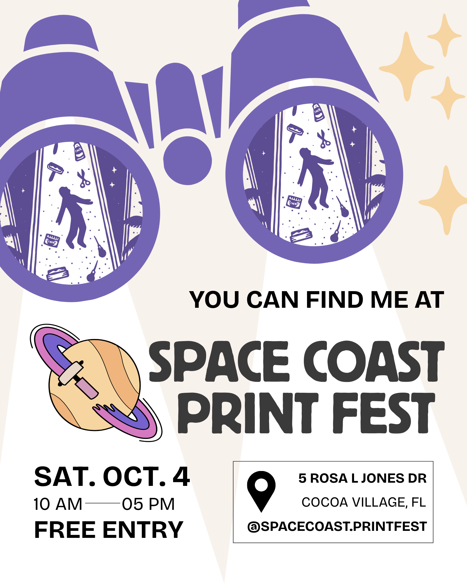 Space Coast Print Fest