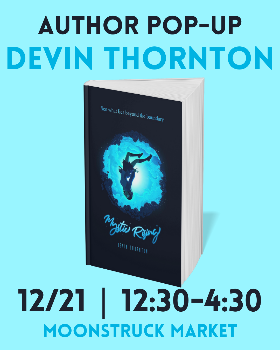 Devin Thornton Author Pop-Up