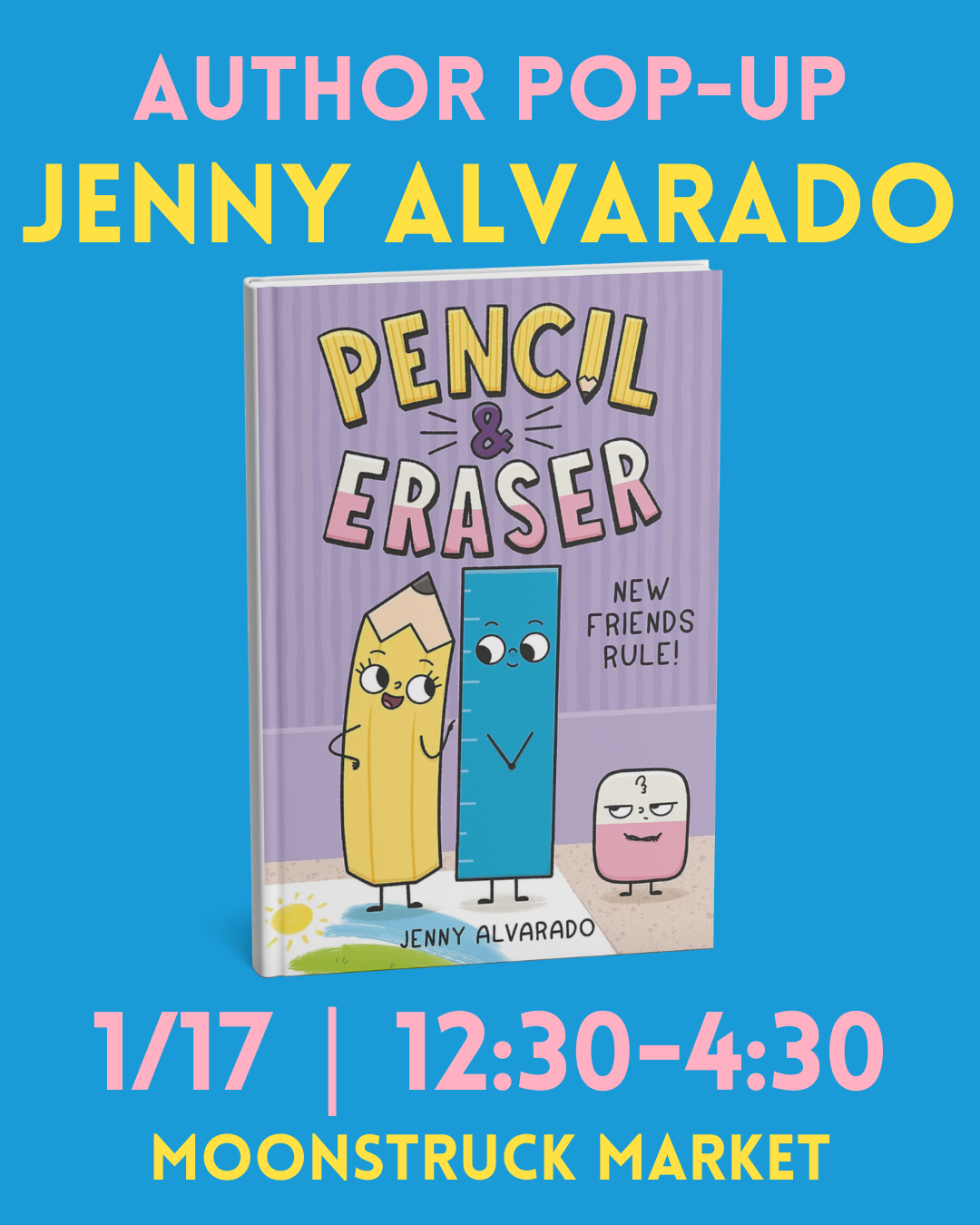 Jenny Alvarado Author Pop-Up
