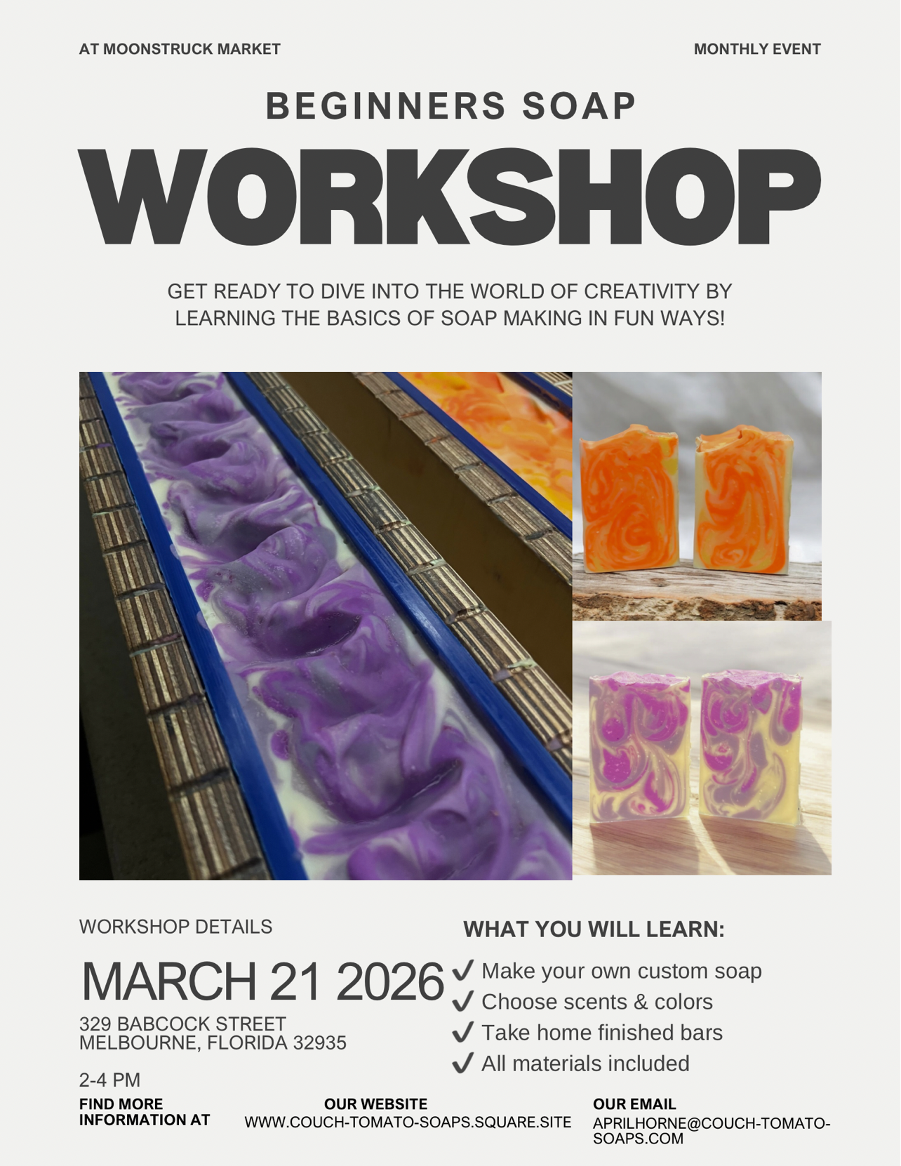 Beginners Soap Workshop