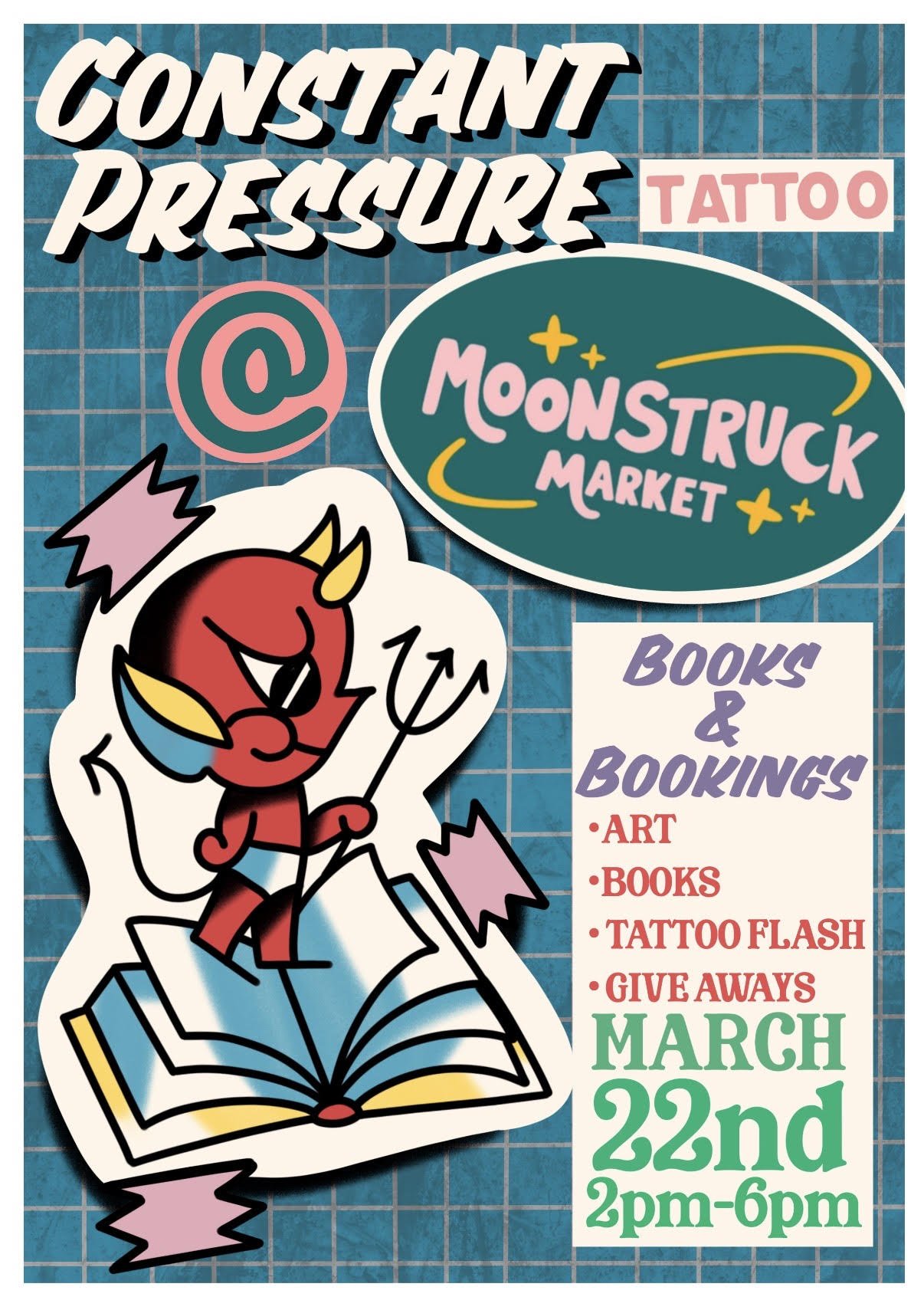 Books &amp; Bookings (Moonstruck X Constant Pressure)