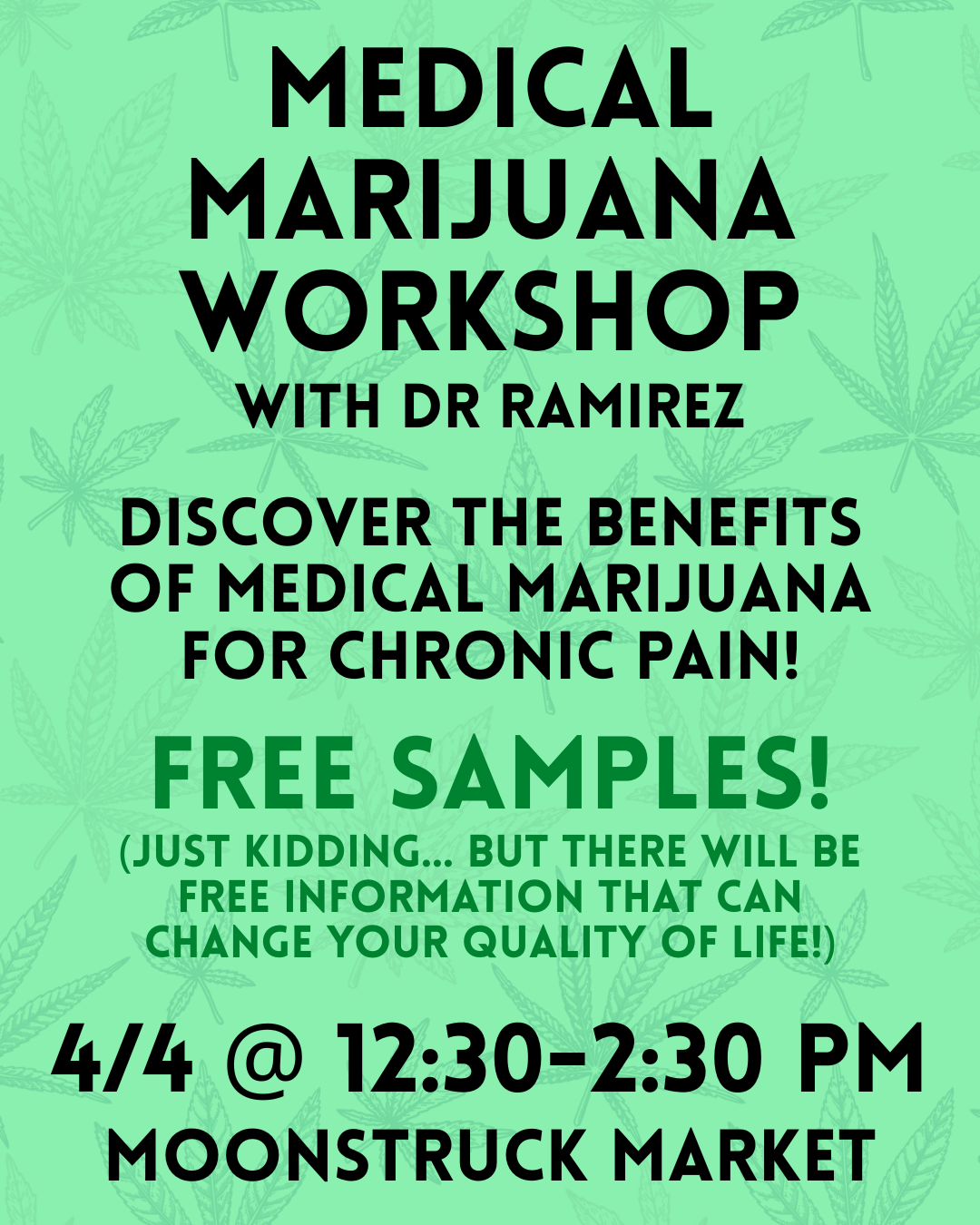 Medical Marijuana Workshop