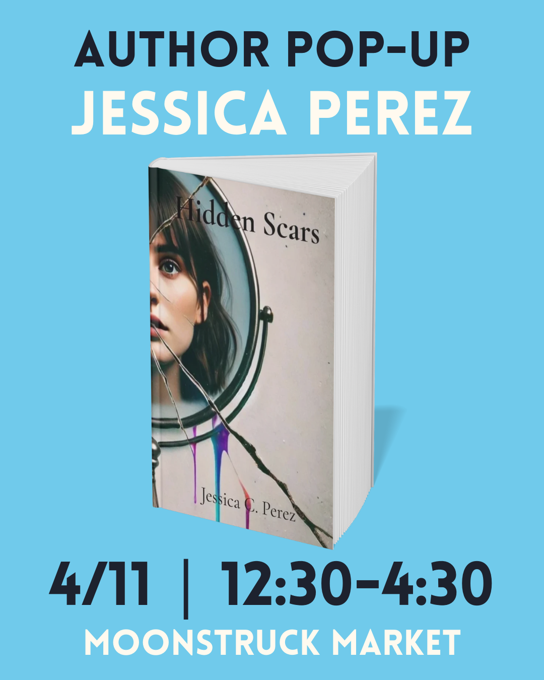 Jessica Perez Author Pop-Up