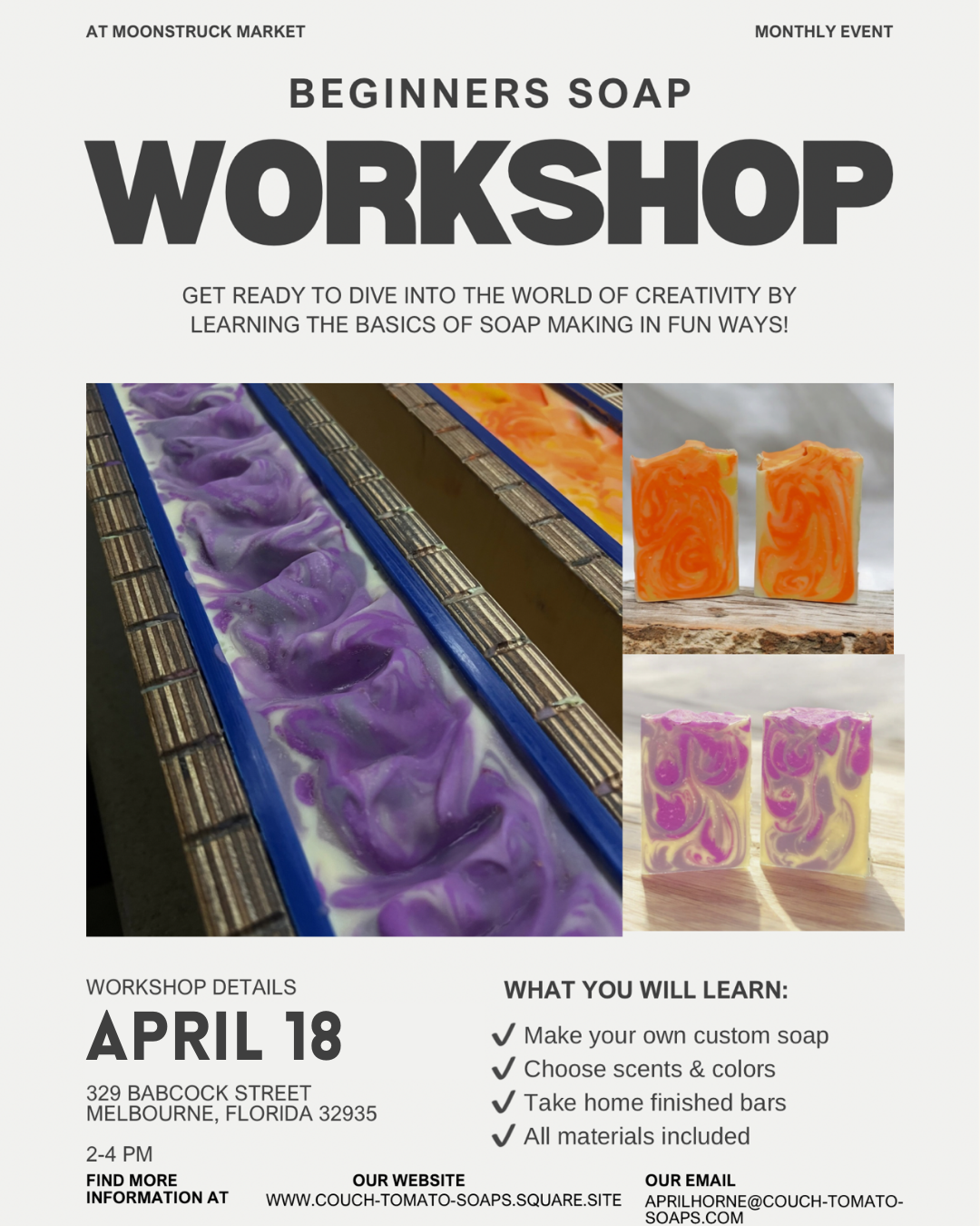 Beginners Soap Workshop