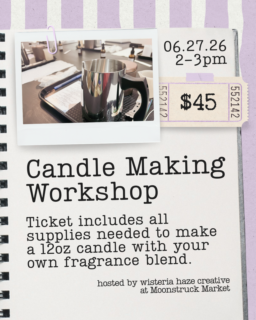 Candle Making Workshop
