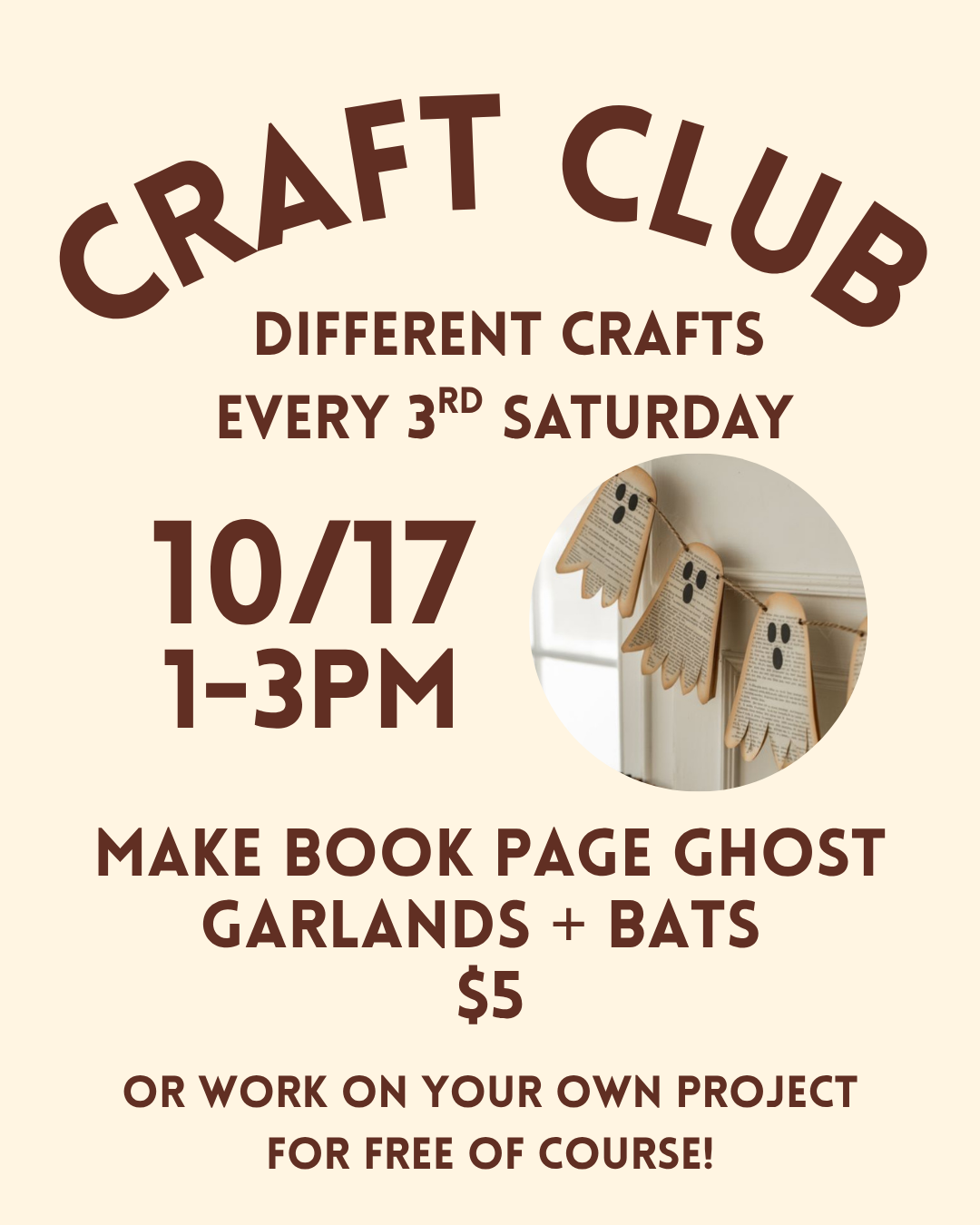 Spooooky Craft Club