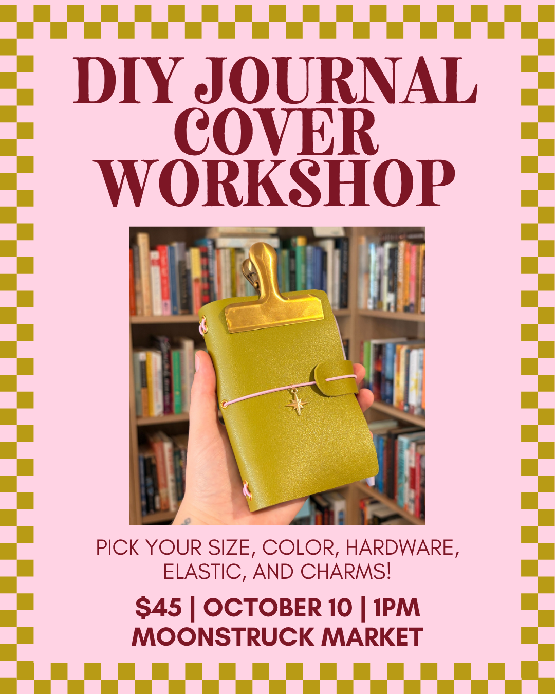 DIY Journal Cover Workshop 