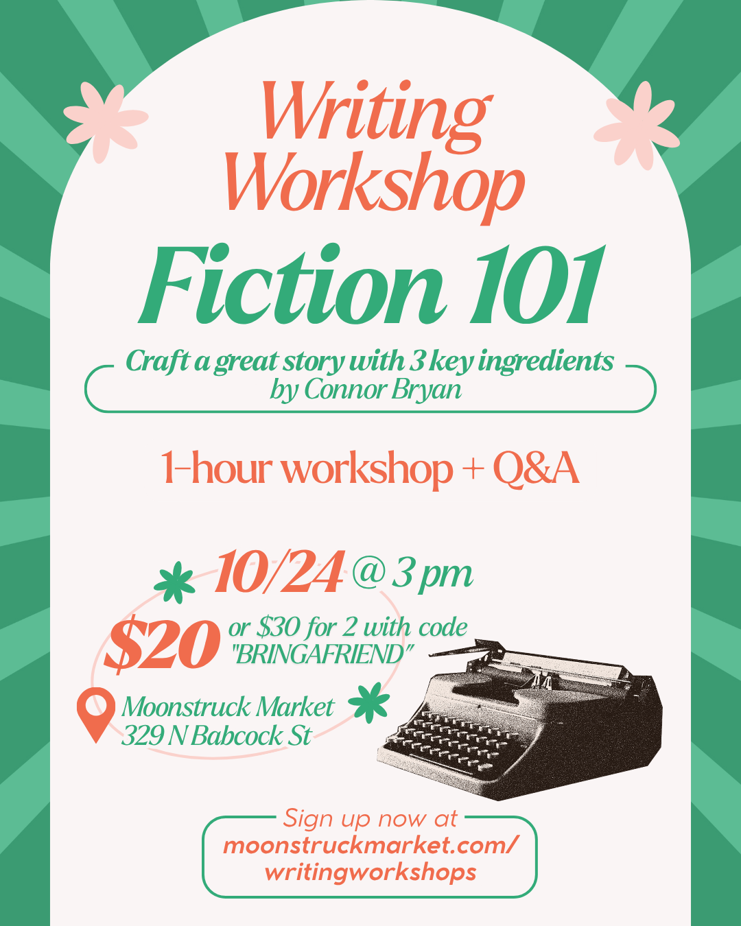 Writing Workshop: Fiction 101