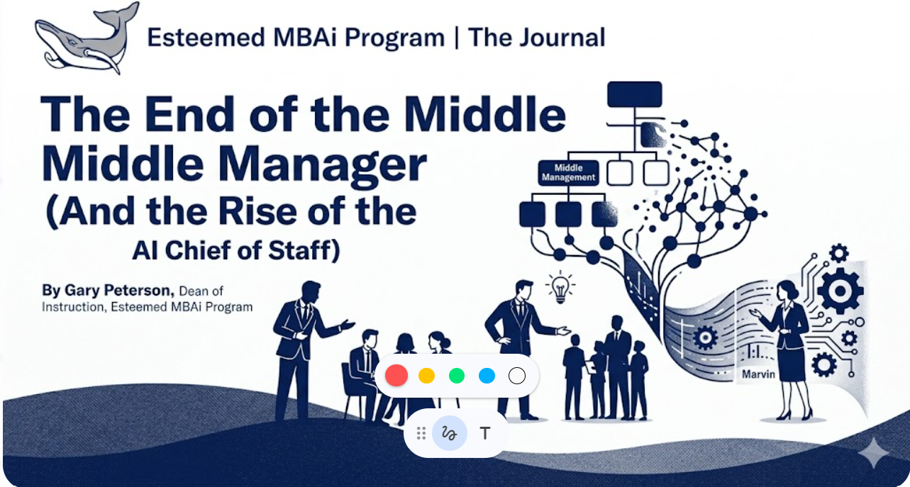 The End of the Middle Manager