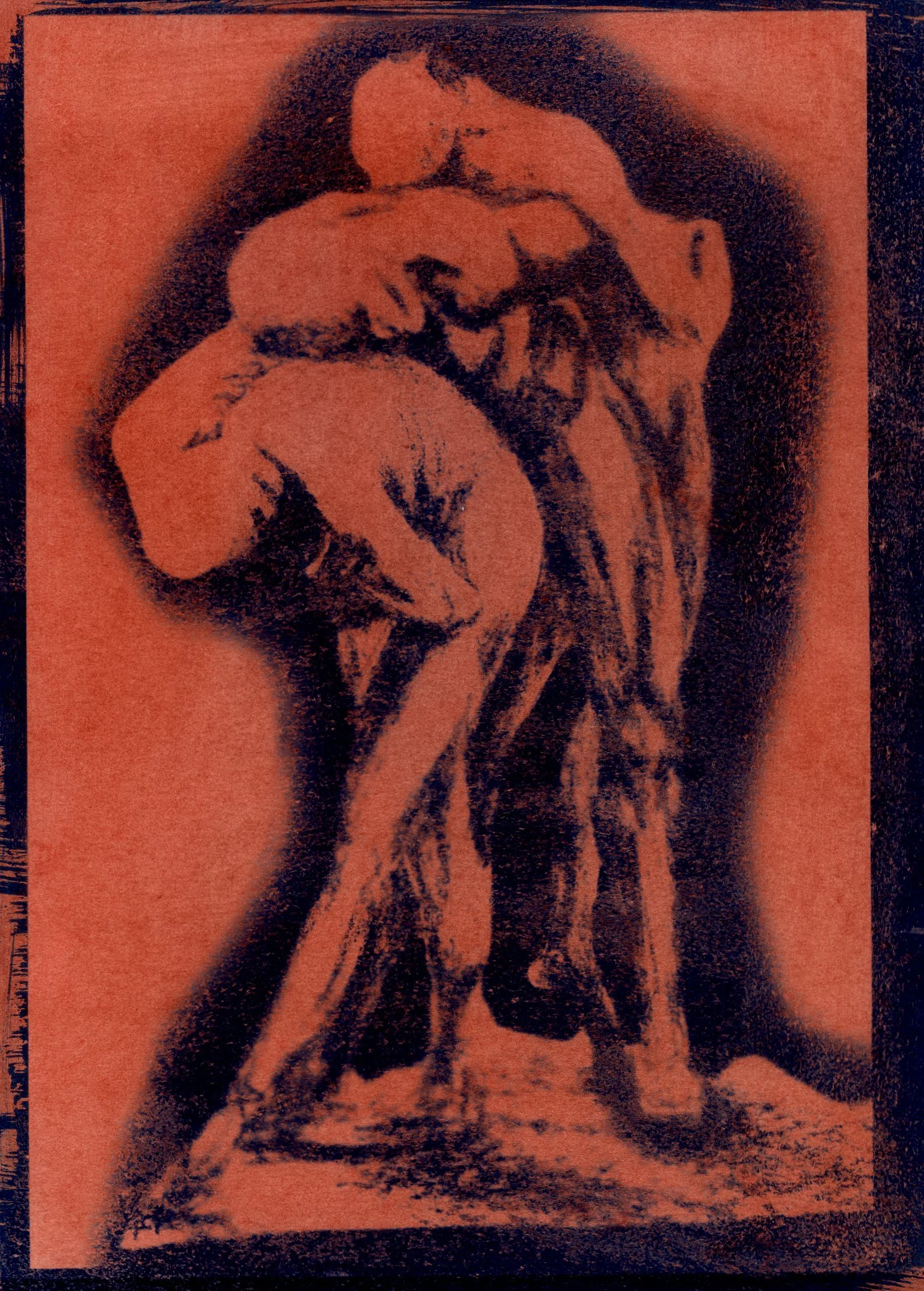 Cyanotype with Orange Solarfast