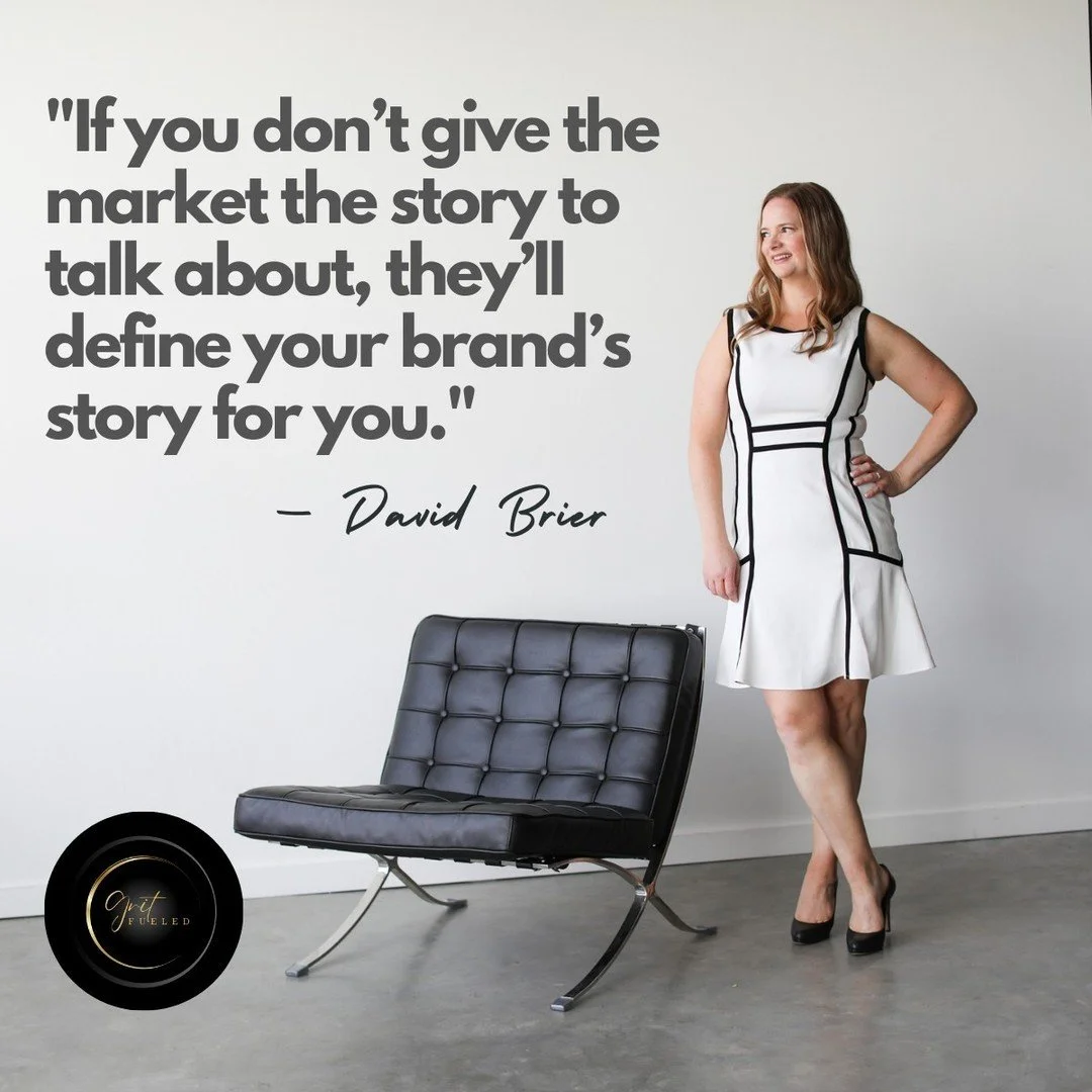 Brand is often defined by what others say about your company, when you&rsquo;re not in the room.

Award winning brand expert, DavidBrier defined it best, &quot;If you don&rsquo;t give the market the story to talk about, they&rsquo;ll define your bran