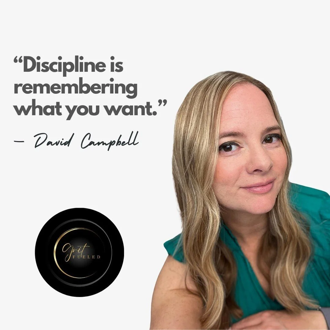 Have you ever wondered how some people become wildly successful and how they manage to be so disciplined? 

This quote really speaks to the heart of true discipline:

&ldquo;Discipline is remembering what you want.&rdquo; &ndash; David Campbell.

The