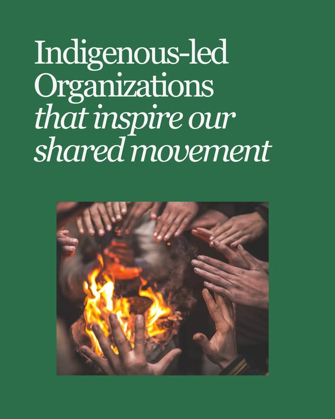 Maya cosmovision teaches we&rsquo;re interconnected&mdash;and so are our struggles. 

This giving season, we&rsquo;re spotlighting Indigenous-led organizations in Guatemala and the U.S. that inspire us and strengthen our collective movement. 

Learn 