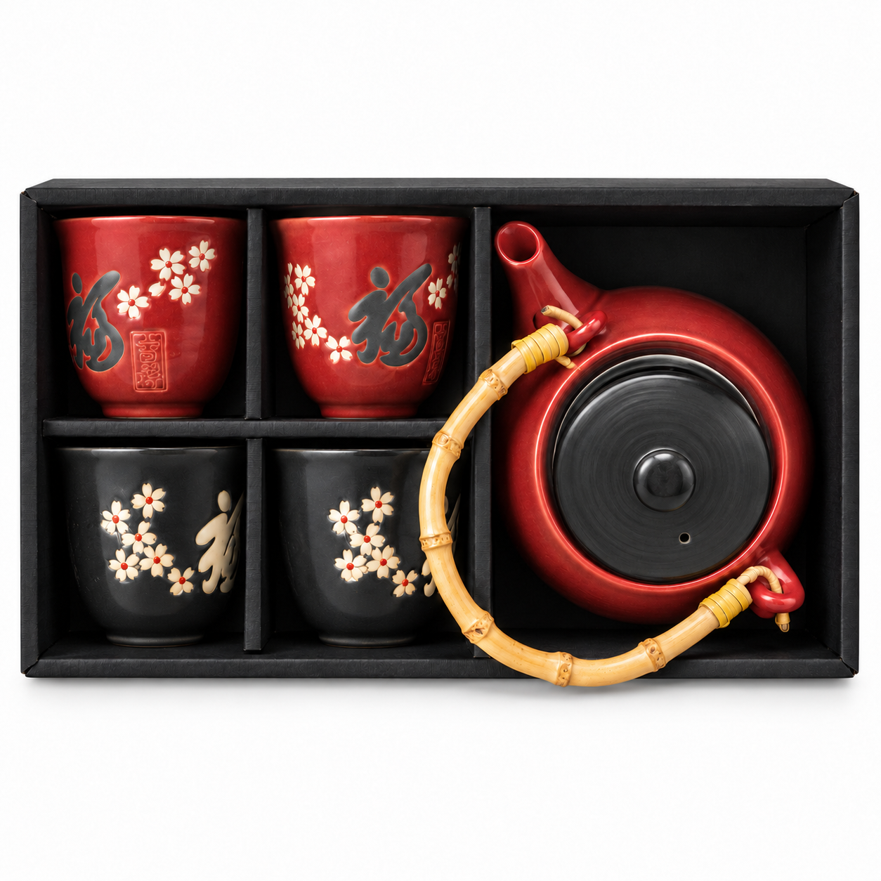 Cherry Blossom Tea Set – 5 PCS