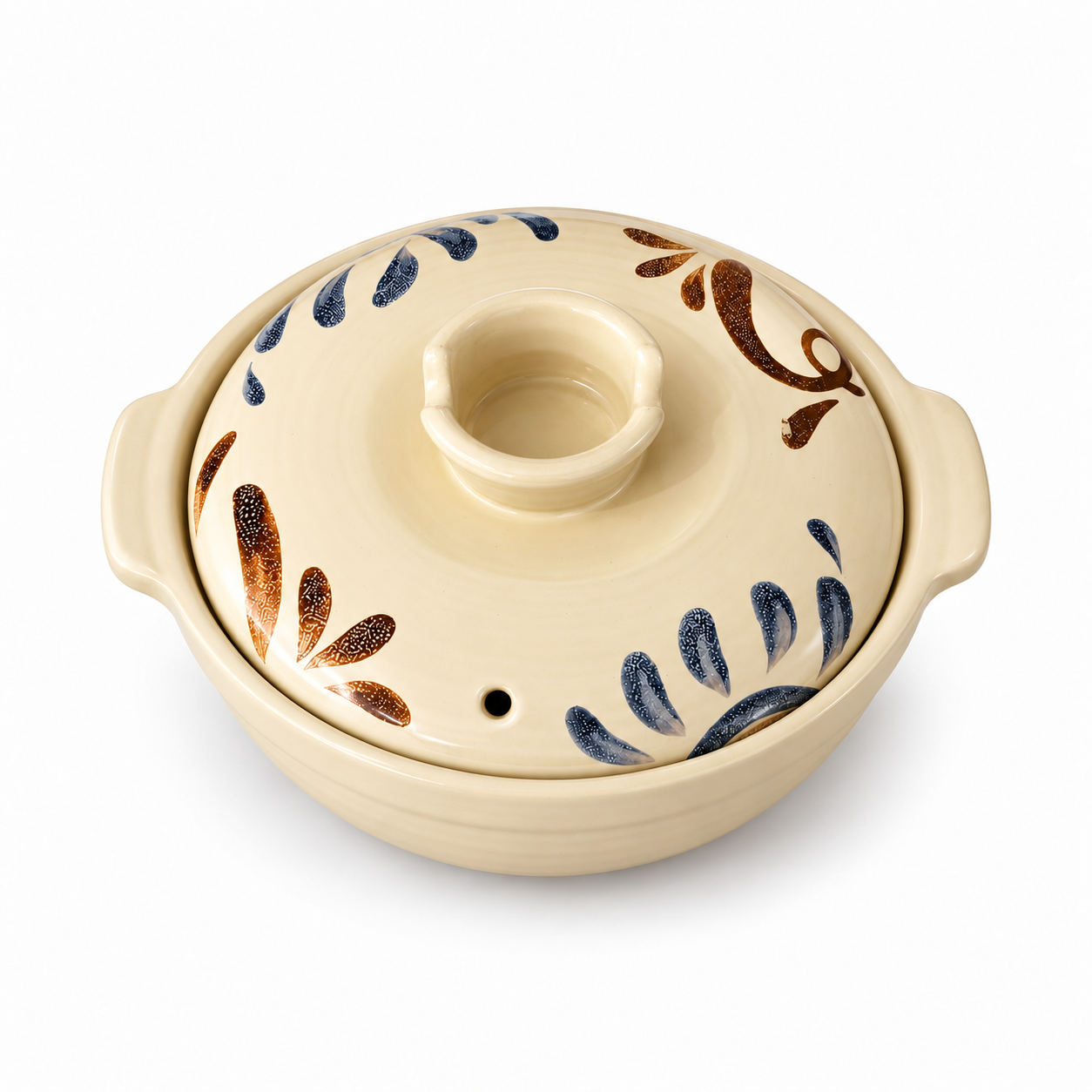 Japanese Ceramic Hot Pot with Lid
