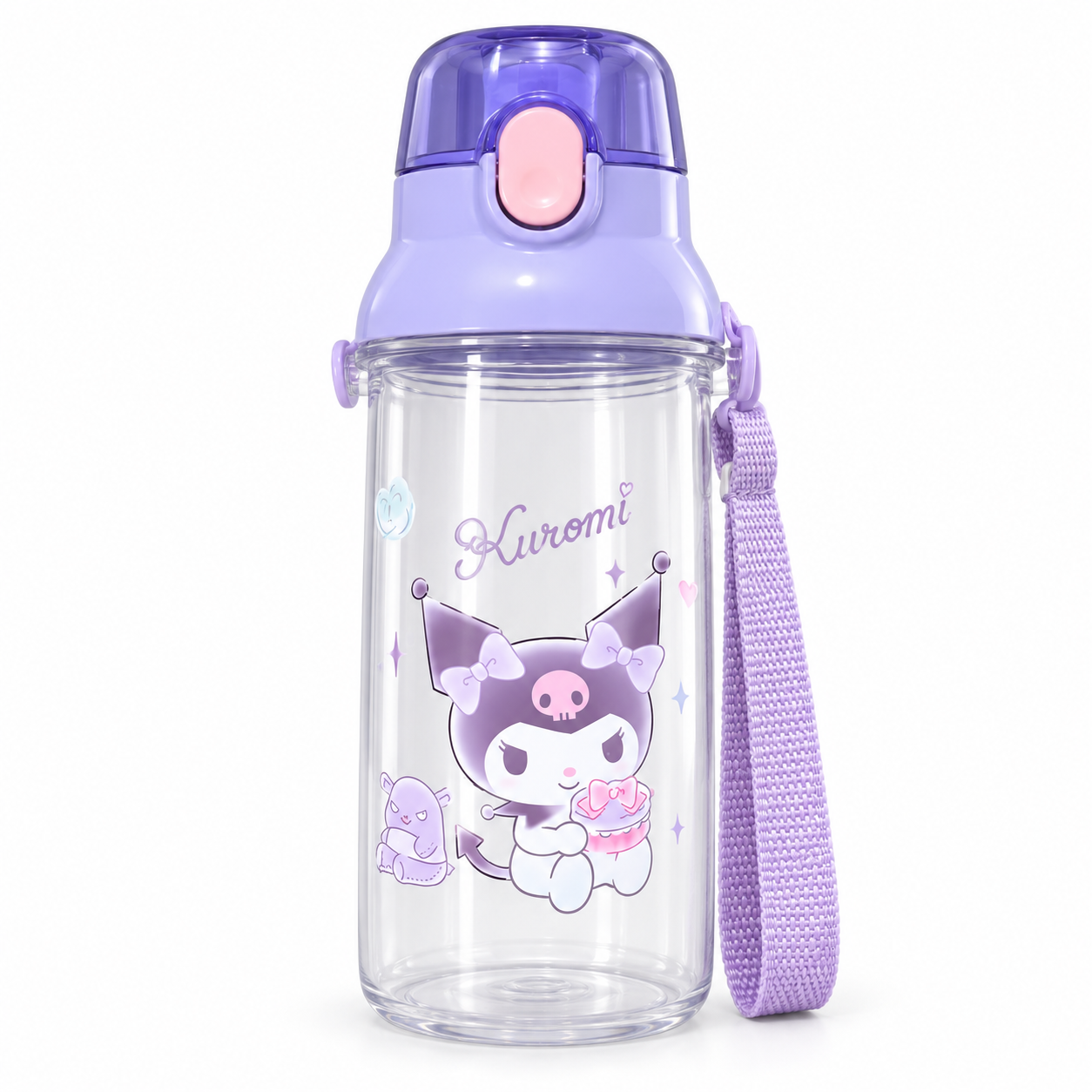 Kuromi Lavender Water Bottle – 480 ml