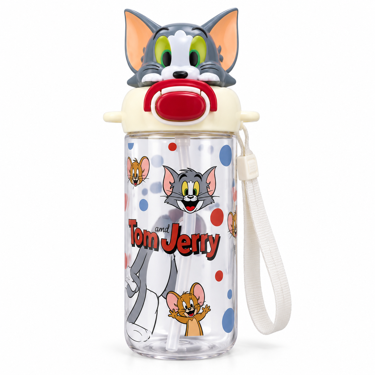 Tom & Jerry Character Water Bottle