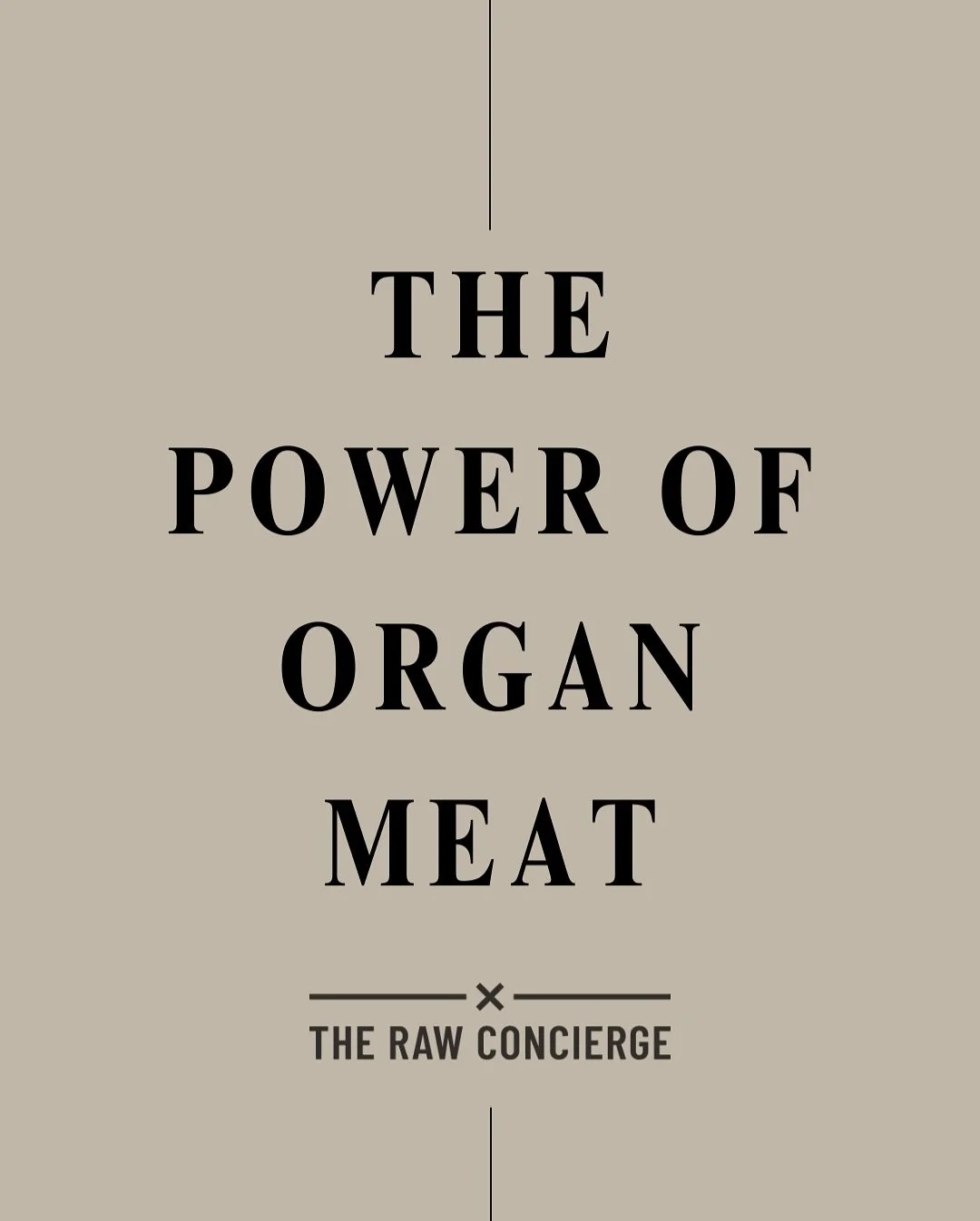 ✨ The Power of Organ Meat ✨

At The Raw Concierge, every ingredient has intention. Instead of fillers, we use organs&mdash;dense, functional foods that directly support your pet&rsquo;s physiology.
From liver that fuels metabolic repair, to heart for