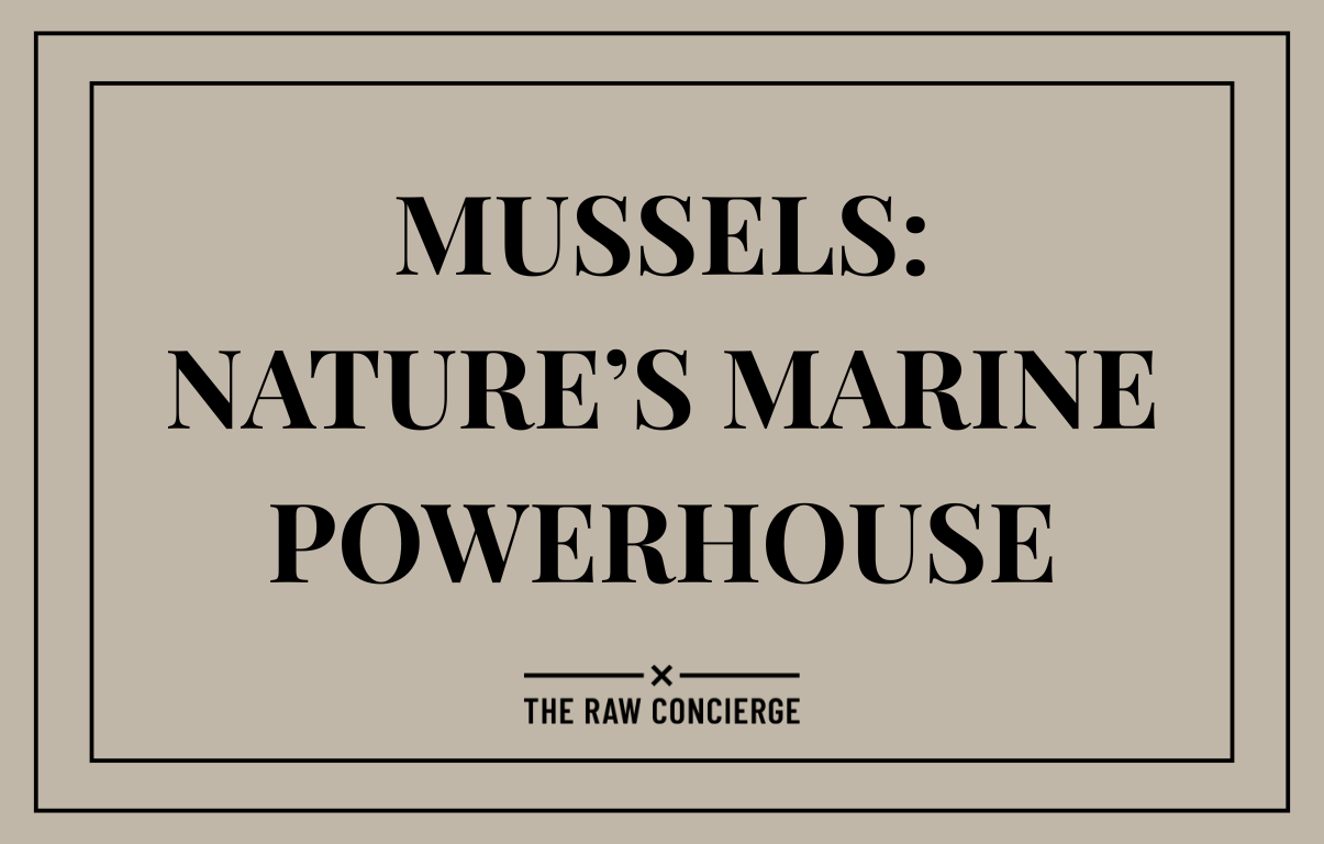 Mussels: Nature’s Marine Powerhouse for Dogs &amp; Cats