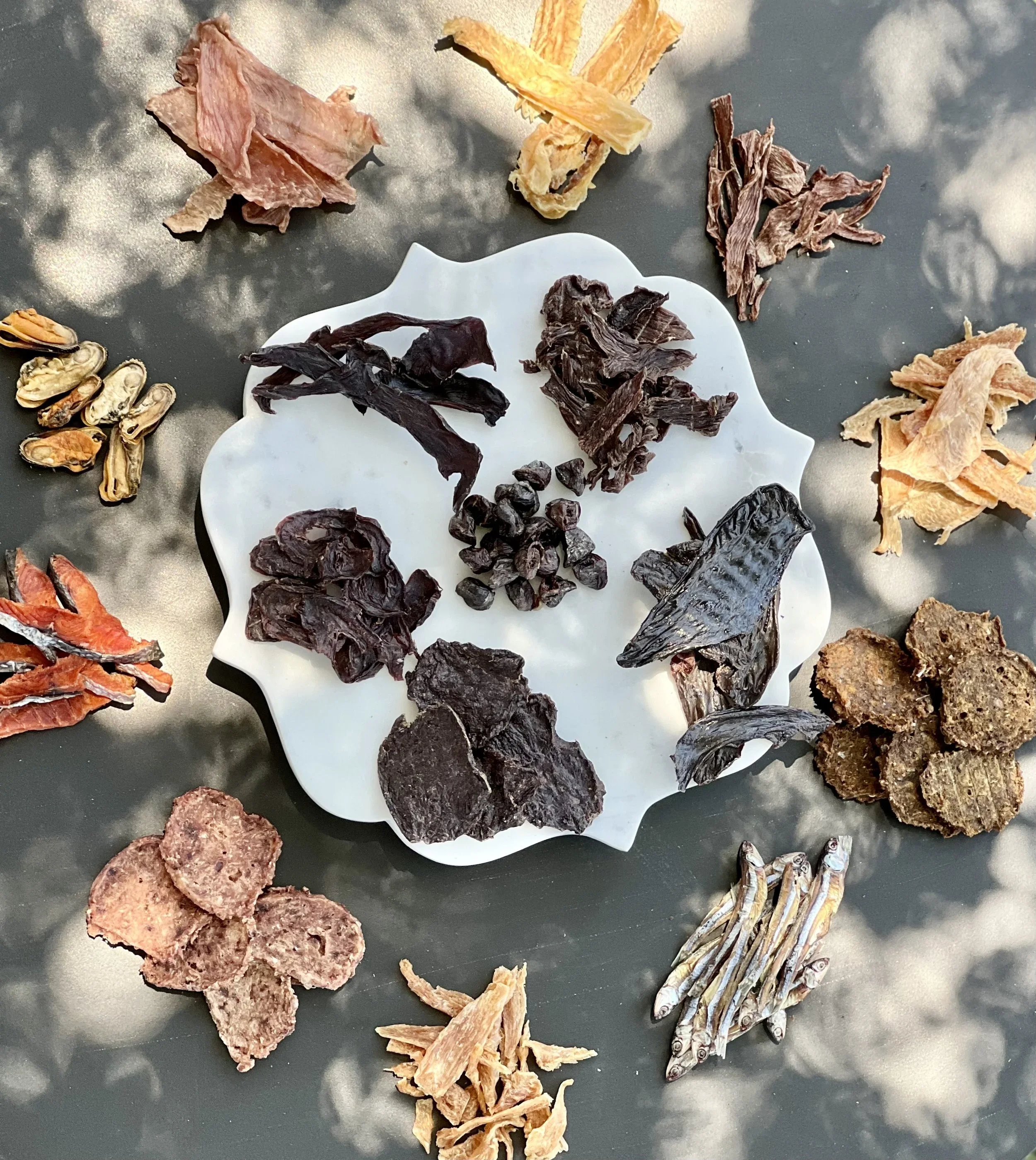 Air-Dried Treats for Dogs and Cats Made with Single Proteins