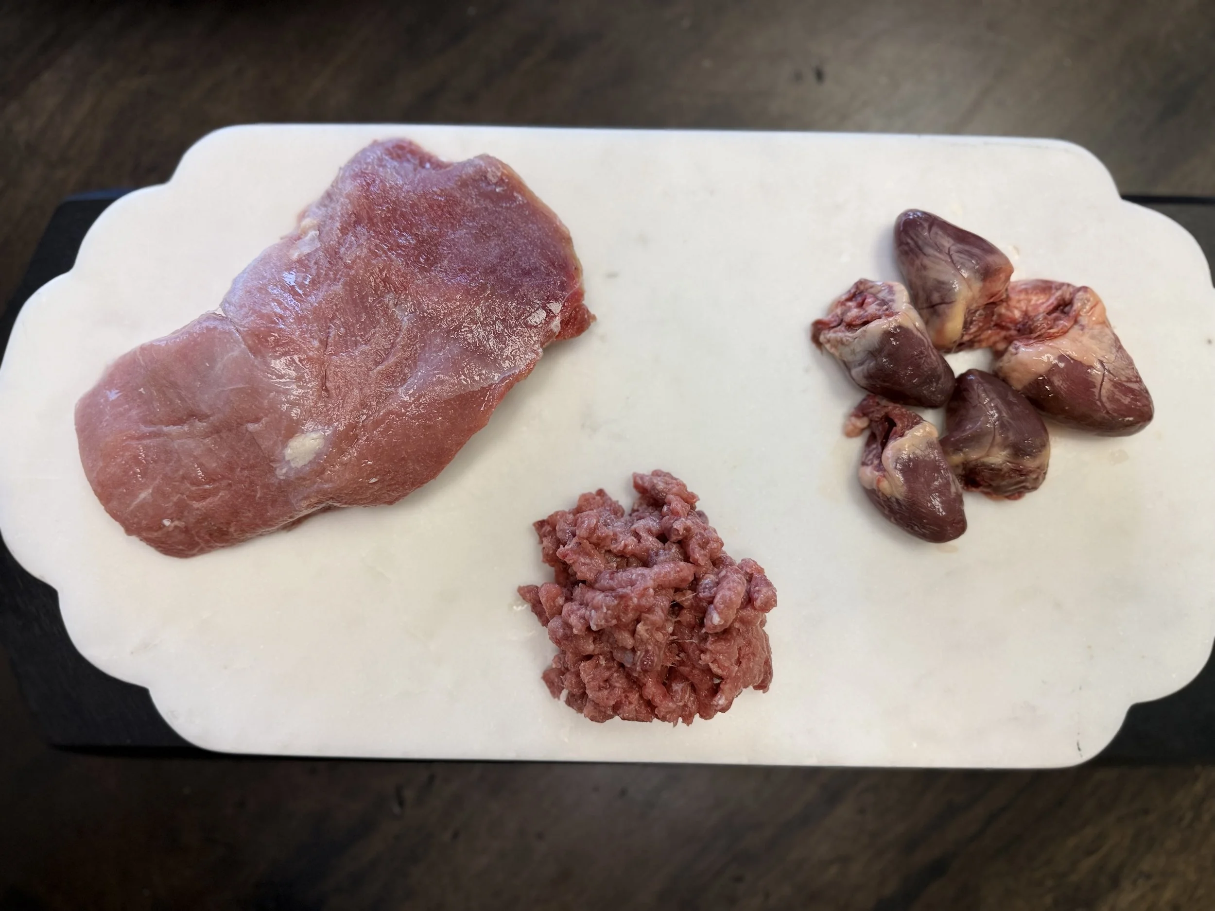 Raw duck with heart boneless blend for cats natural taurine support single protein raw feeding option