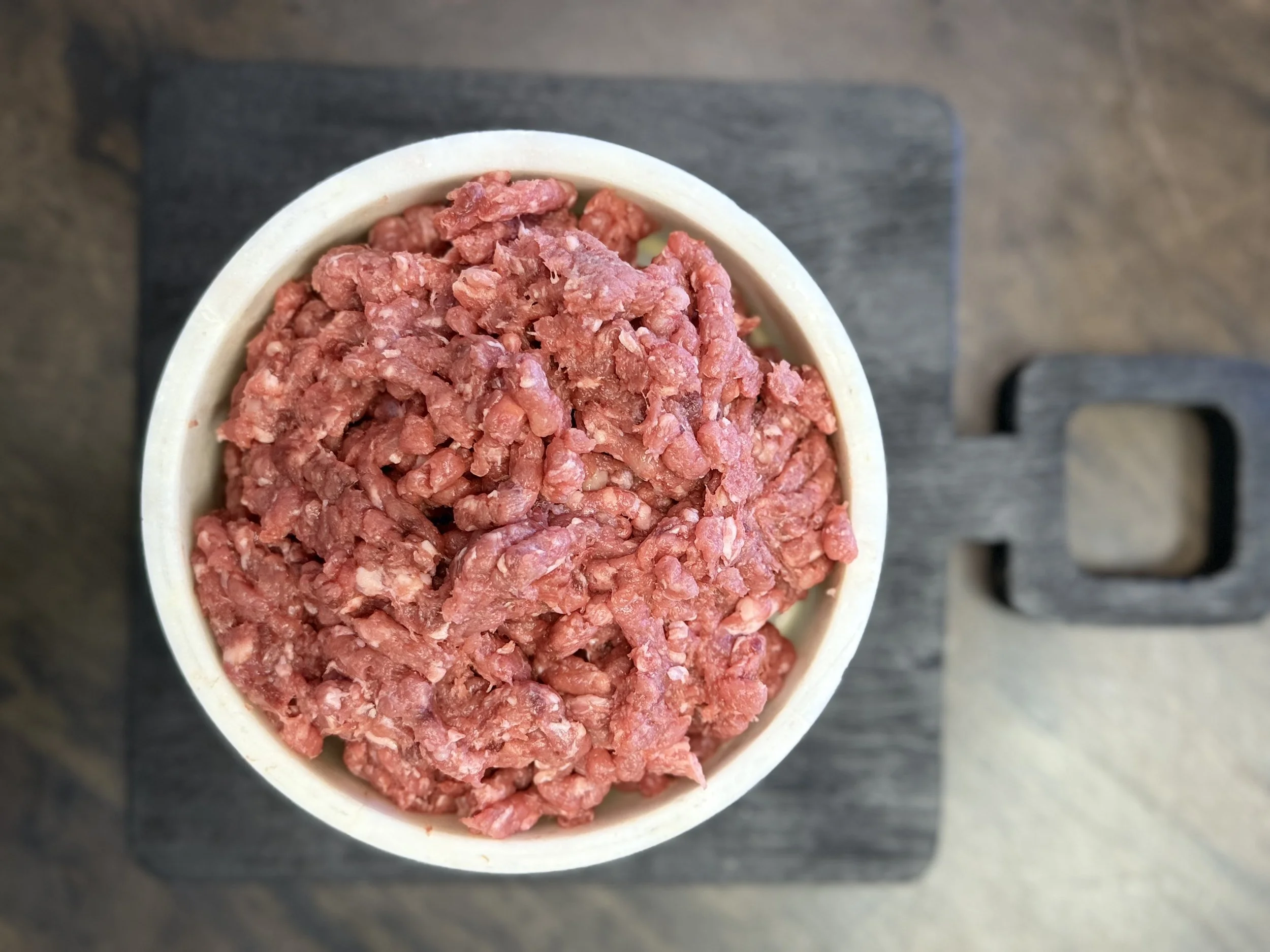 Grass fed lamb with heart raw cat food single protein clean source