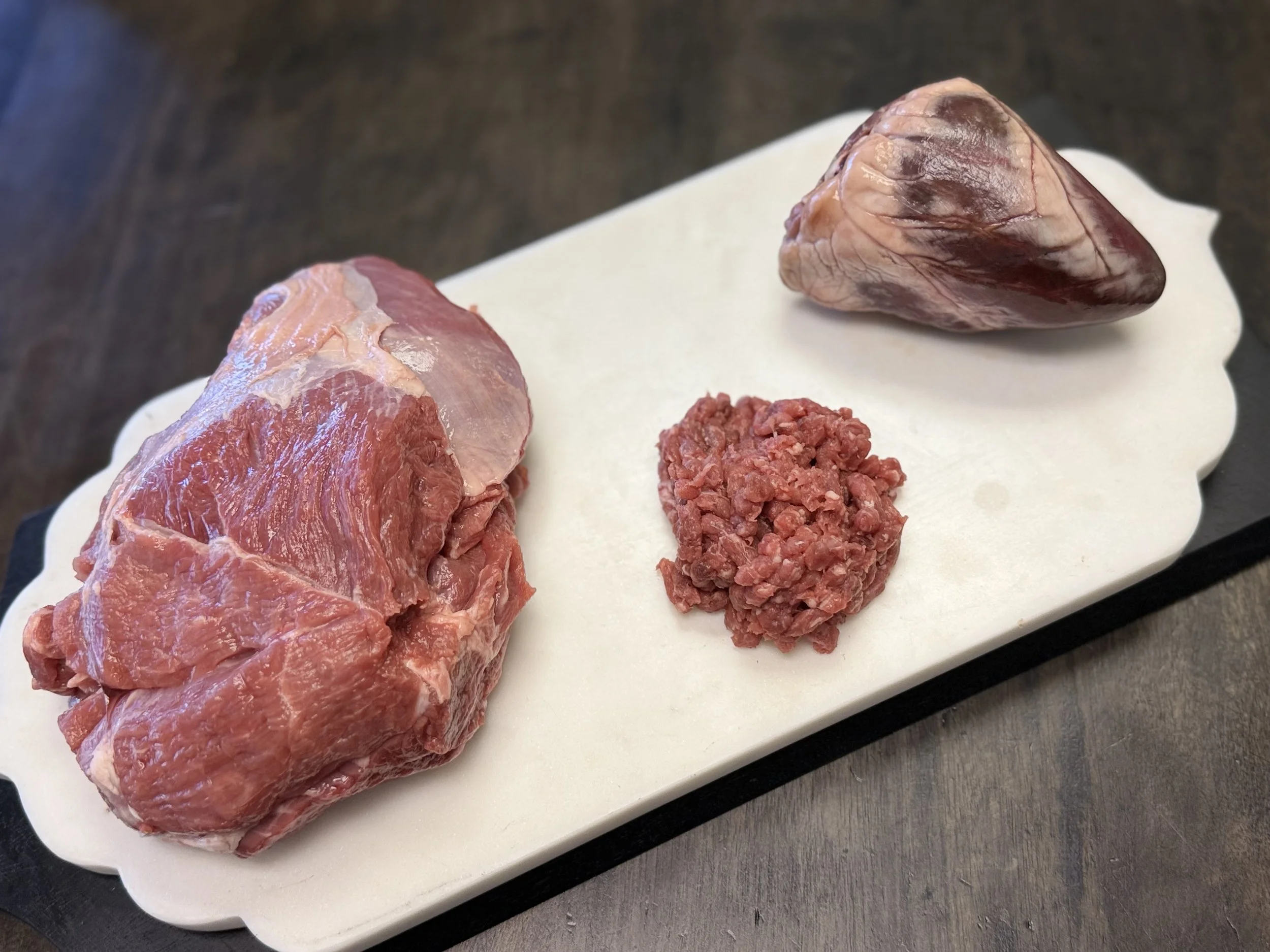 Raw lamb blend with heart for cats taurine rich boneless raw diet