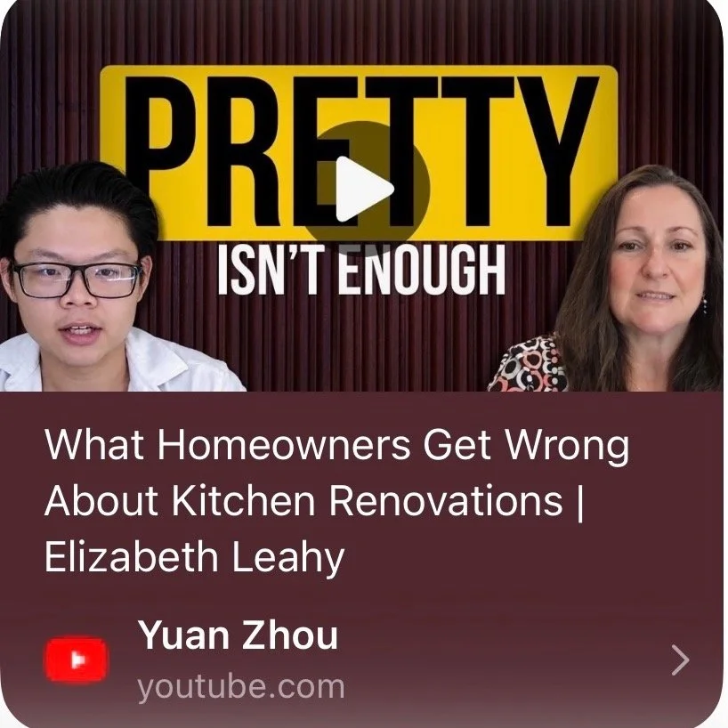 🚨 What Homeowners Get WRONG in Kitchen Renovations
A beautiful kitchen isn&rsquo;t just about picking gorgeous cabinets, countertops, and appliances. Some of the biggest renovation mistakes happen before the design even begins.
In my interview with 