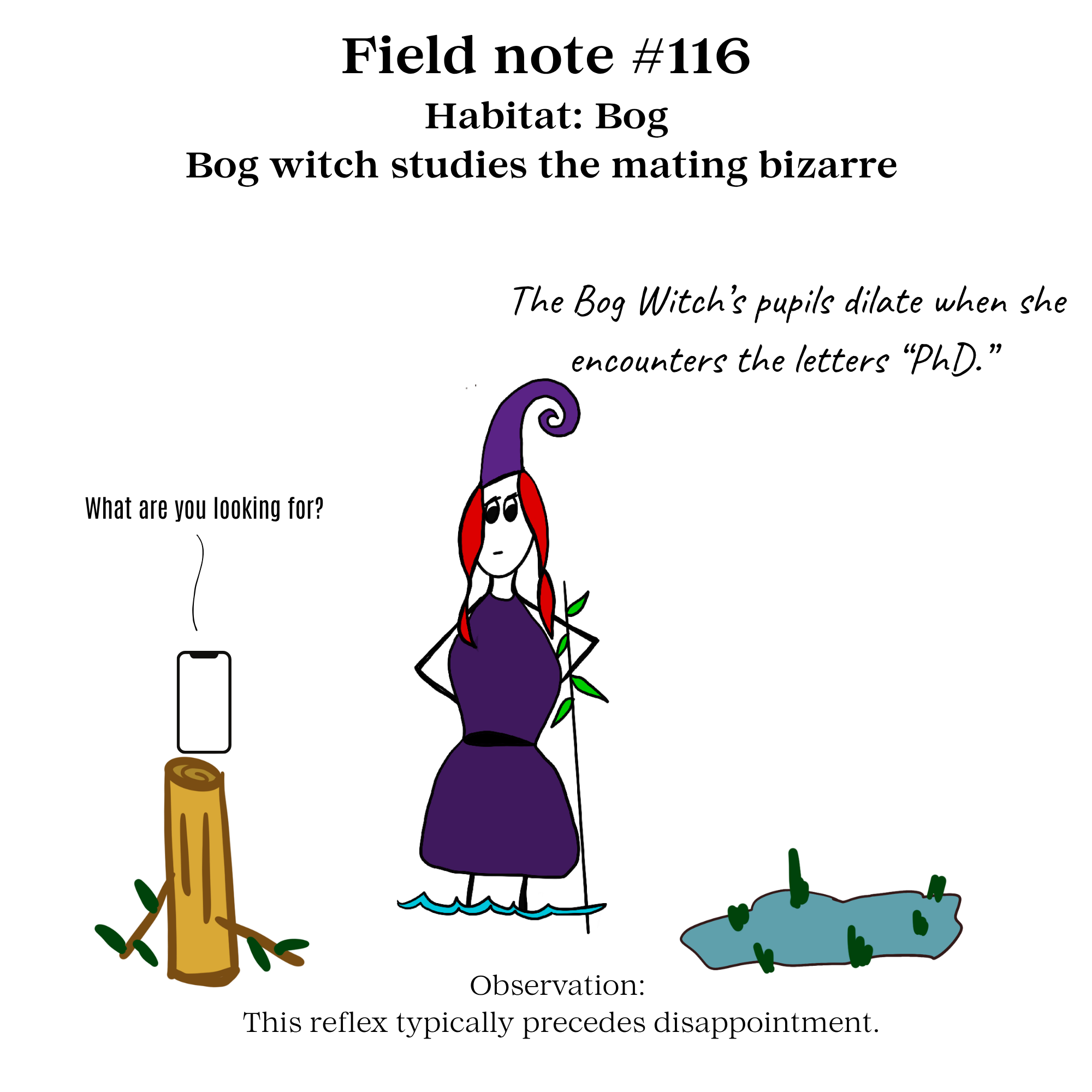 Bog witch considers romantic rituals