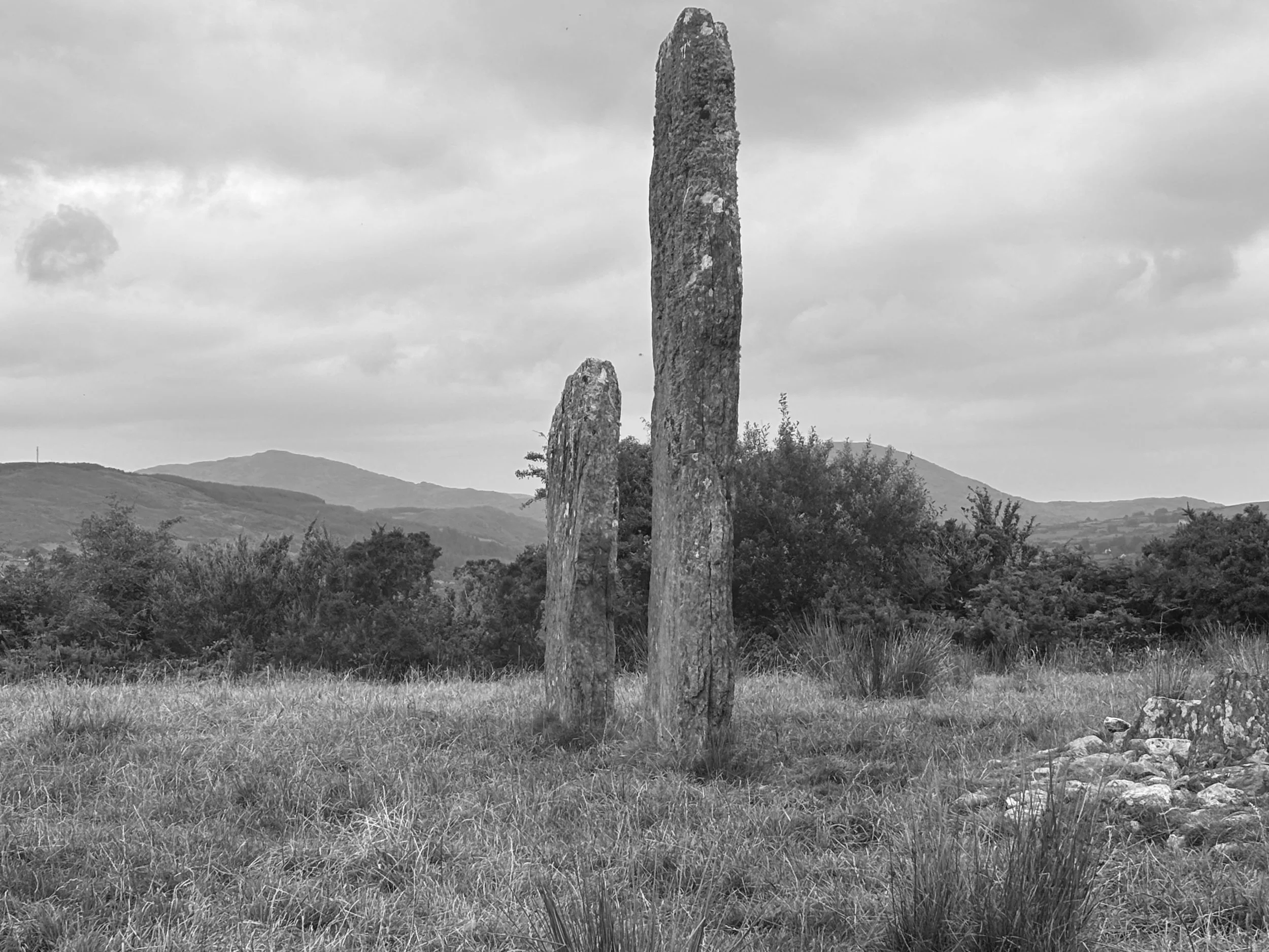 Entering the stones