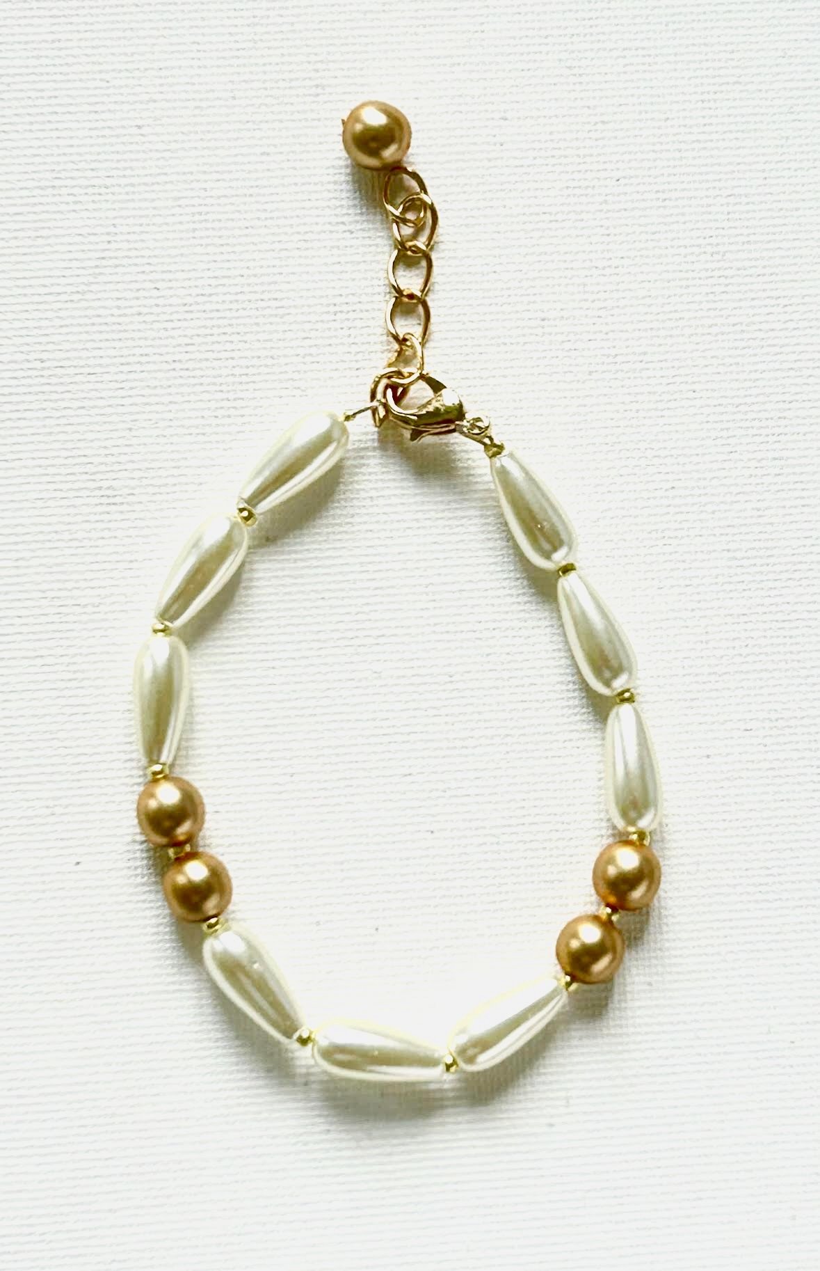 Pearl Oval Bracelet